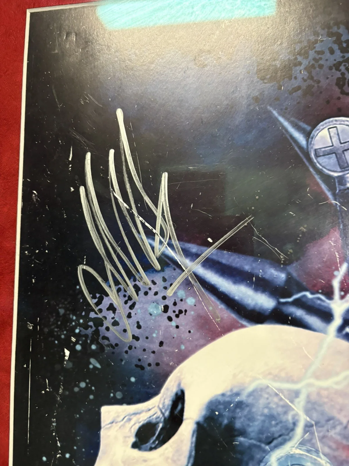 Fully Signed Slayer Poster The Unholy Alliance, image 3