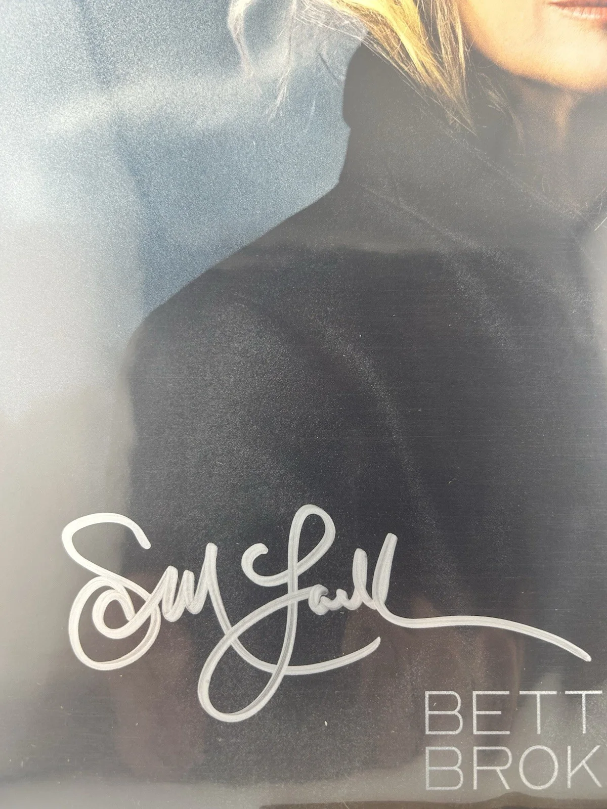 Sarah McLachlan Better Broken Signed Cover Vinyl LP Autographed New!, image 2