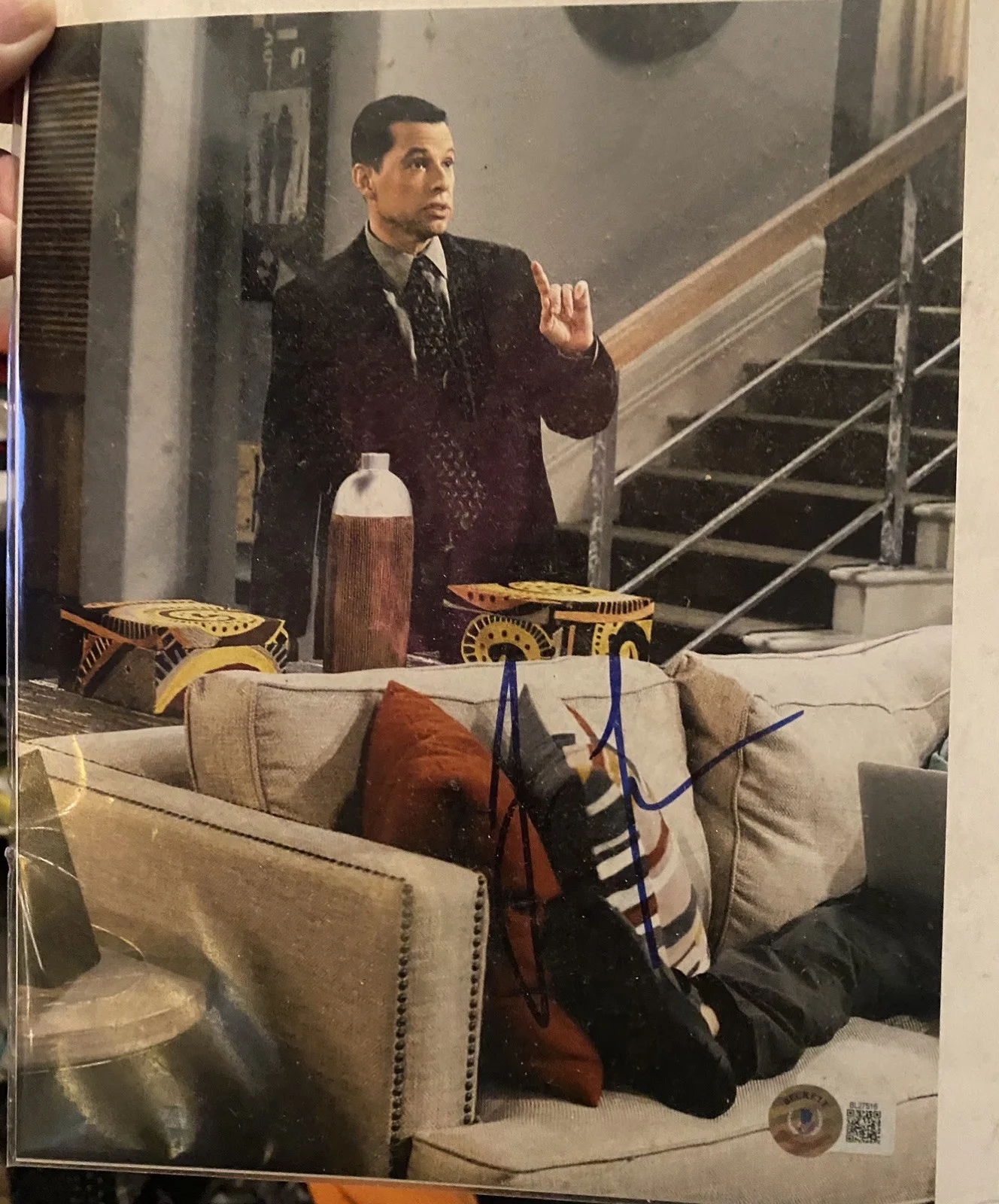 Jon Cryer Signed COA Beckett, image 2