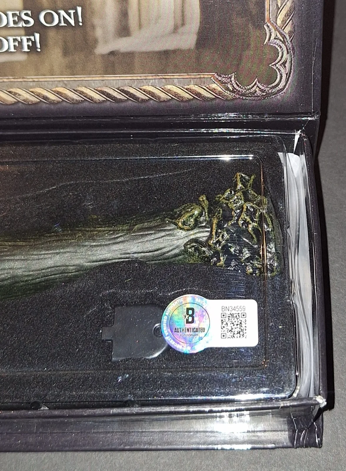 Daniel Radcliffe — Daniel Radcliffe Signed Autographed Illuminating Wand Harry Potter Beckett COA, image 4