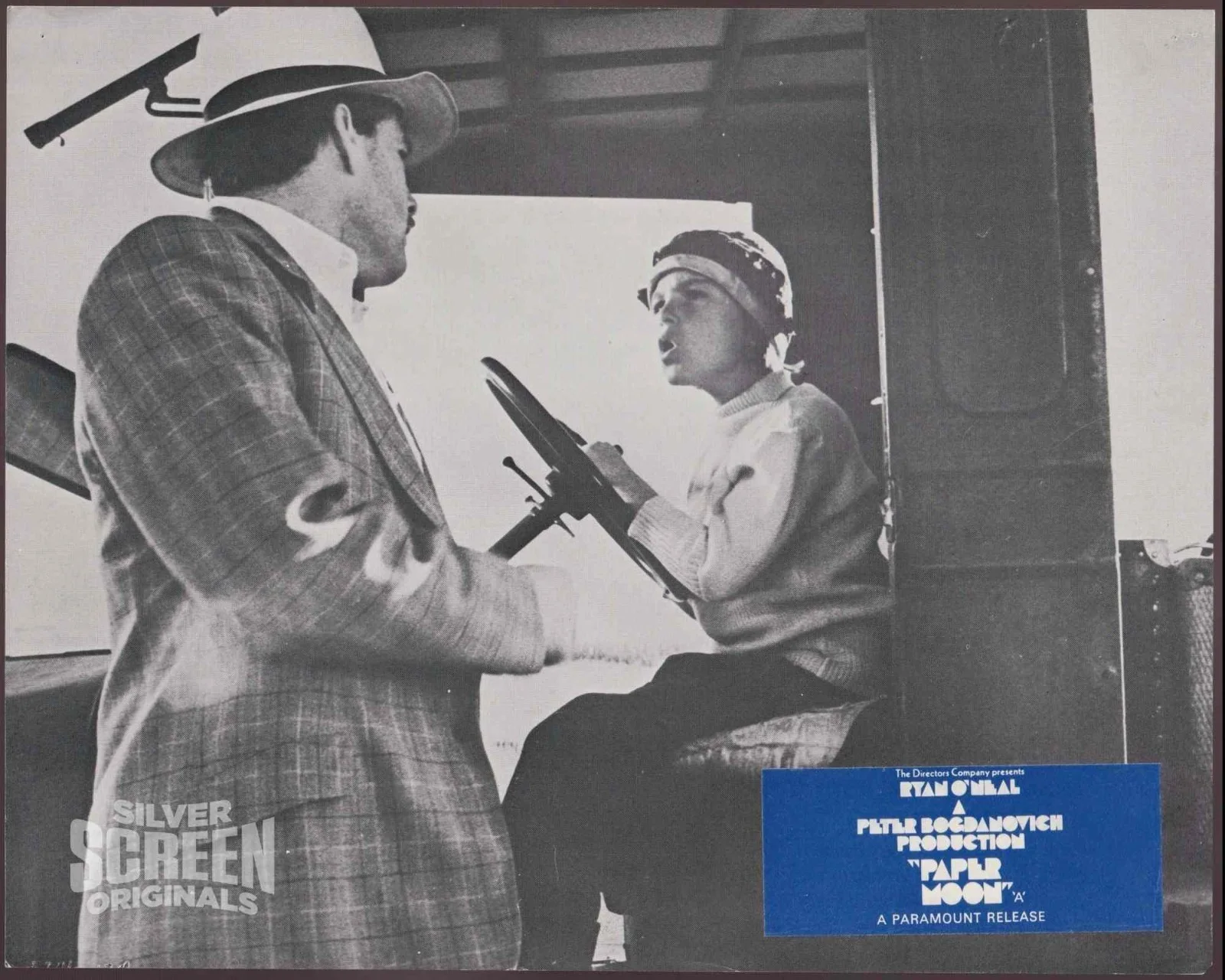 Paper Moon 8x ORIGINAL UK FOH Lobby Cards Ryan O'Neal Peter Bogdanovich 1973, изображение 2