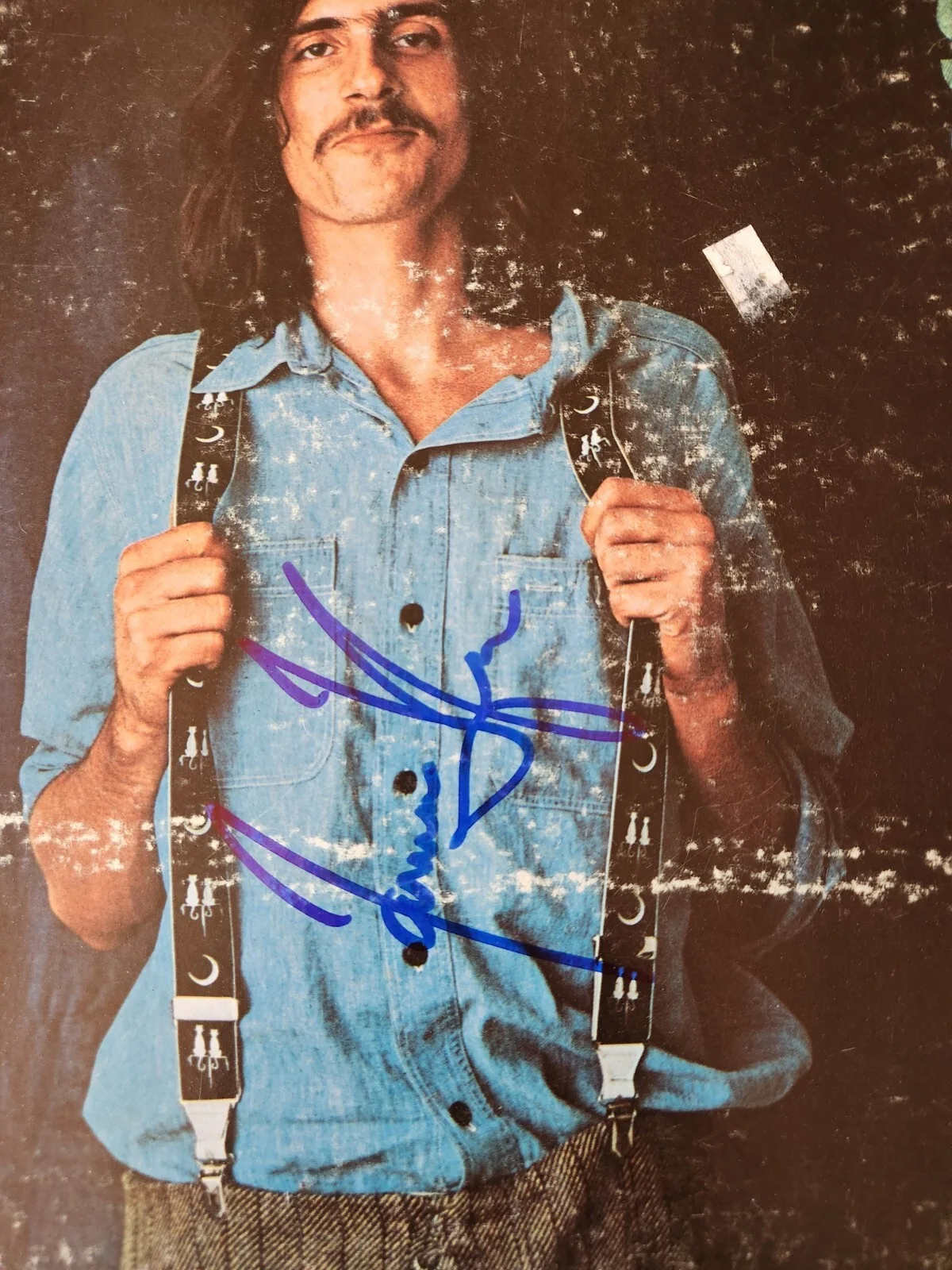 James Taylor Autographed LP Vinyl Album Mud Slide Slim, image 2