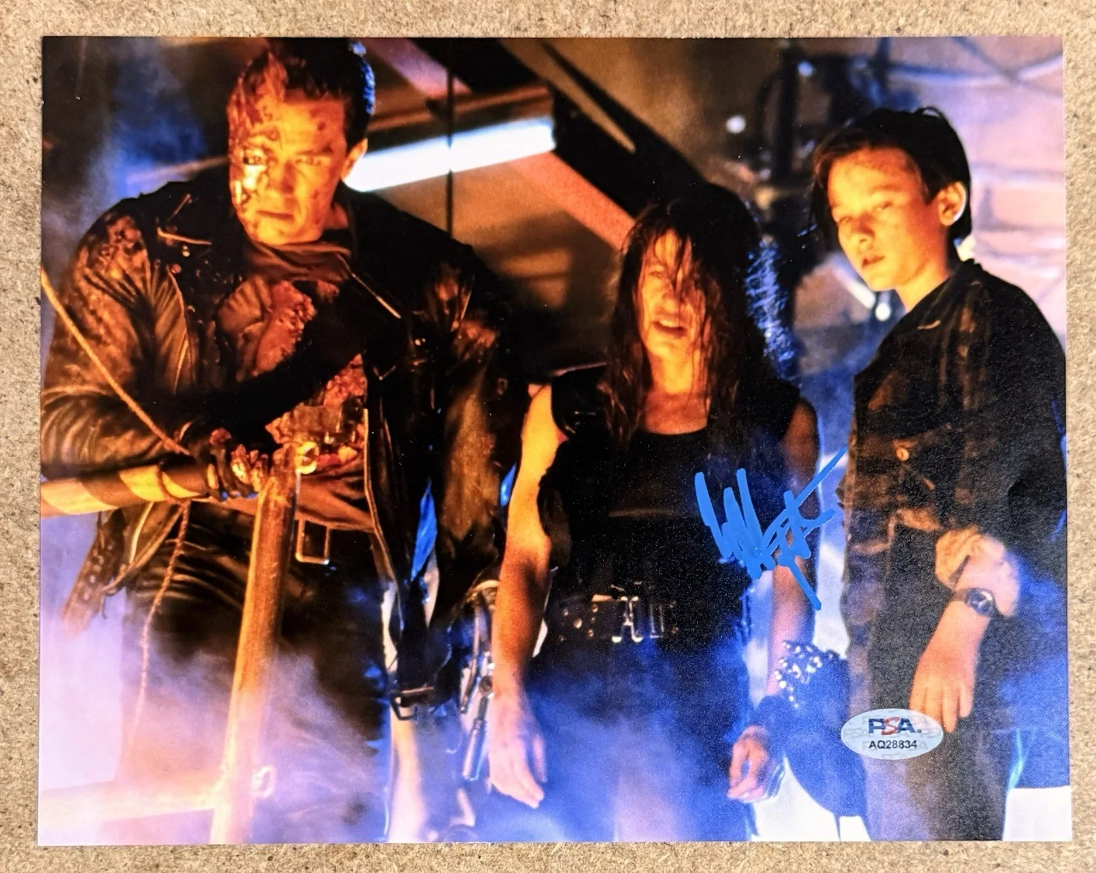 Edward Furlong — Edward Furlong Signed John Connor Terminator 2 Judgement Day 8x10 Photo PSA COA