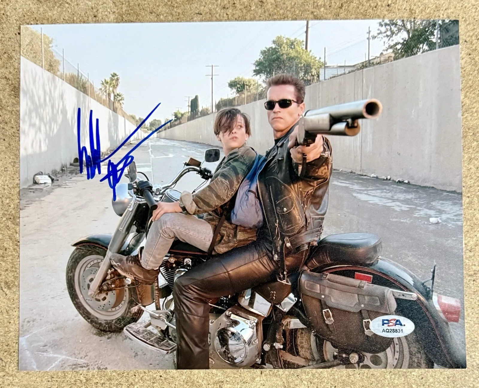Edward Furlong — Edward Furlong Signed John Connor Terminator 2 Judgement Day 8x10 Photo PSA COA