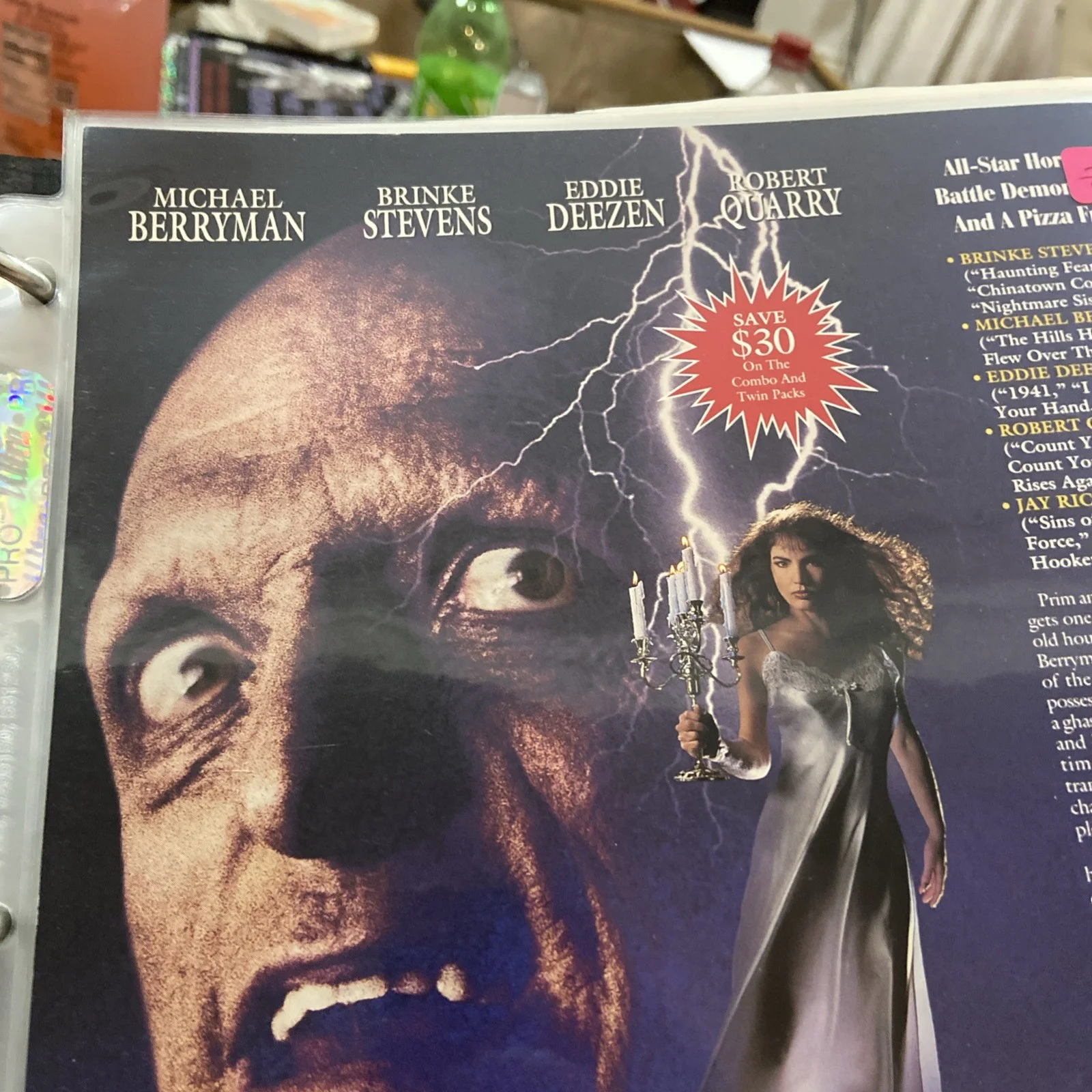Brinke Stevens Hand Signed 8 x 10 Photo Autograph Scream Queen Teenage Exorcist, изображение 5