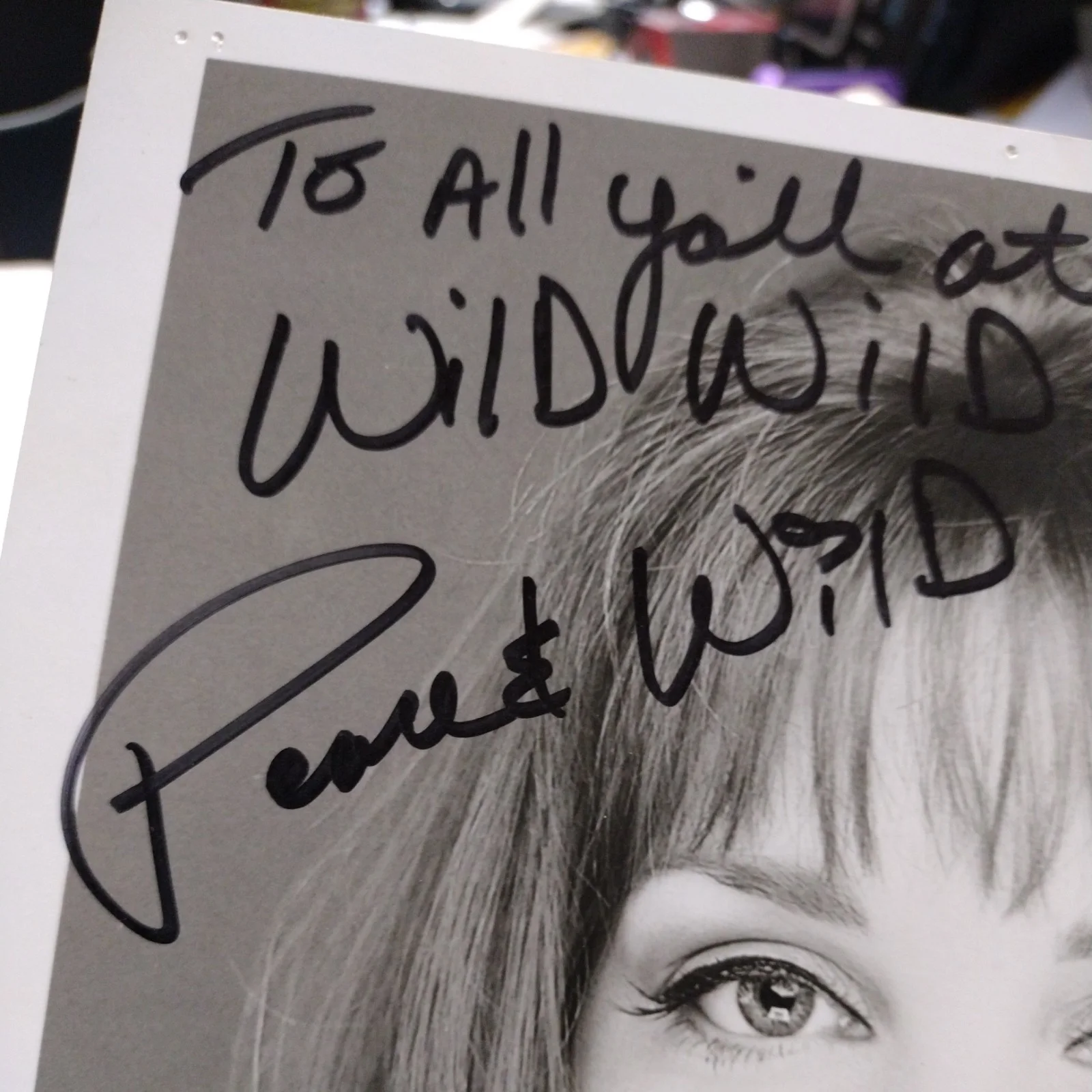 Joy White Autographed Signed 8x10 Publicity Photograph, image 4