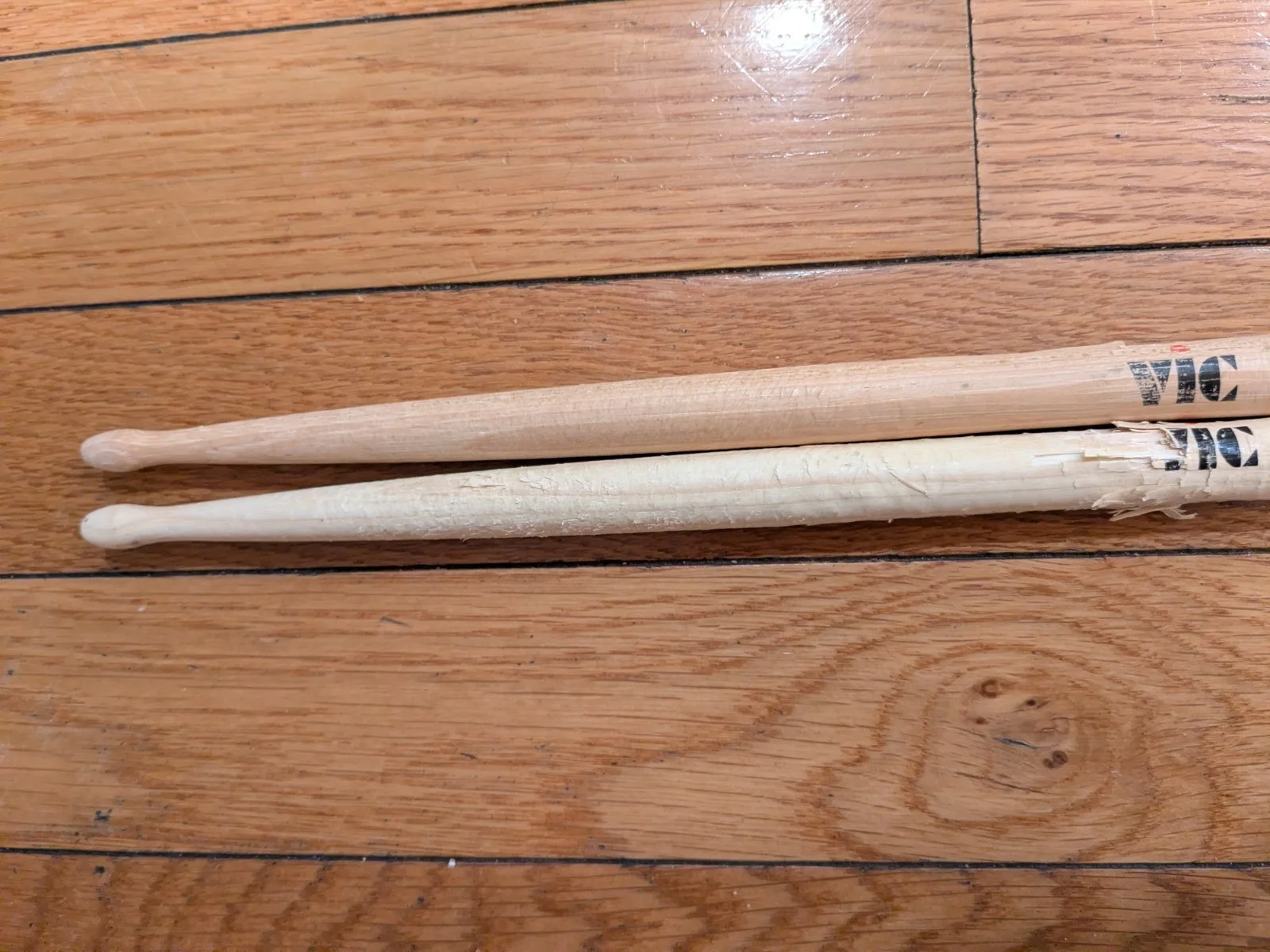 Matt Gartska Used And Signed Drumsticks Animals As Leaders Vic Firth, изображение 5