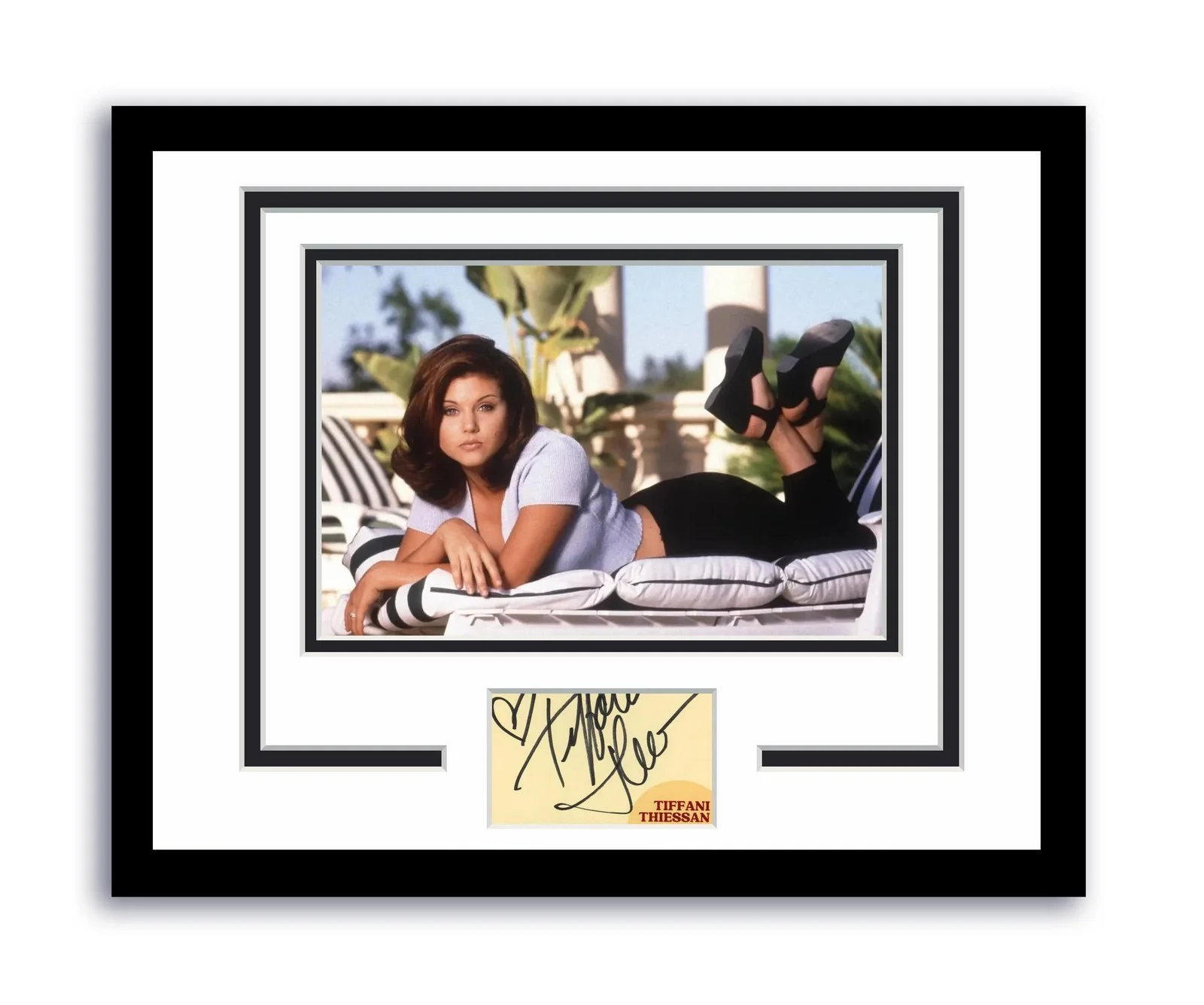 Tiffani Thiessen — 90210 Tiffani Thiessen Autographed Signed 11x14 Framed Photo ACOA