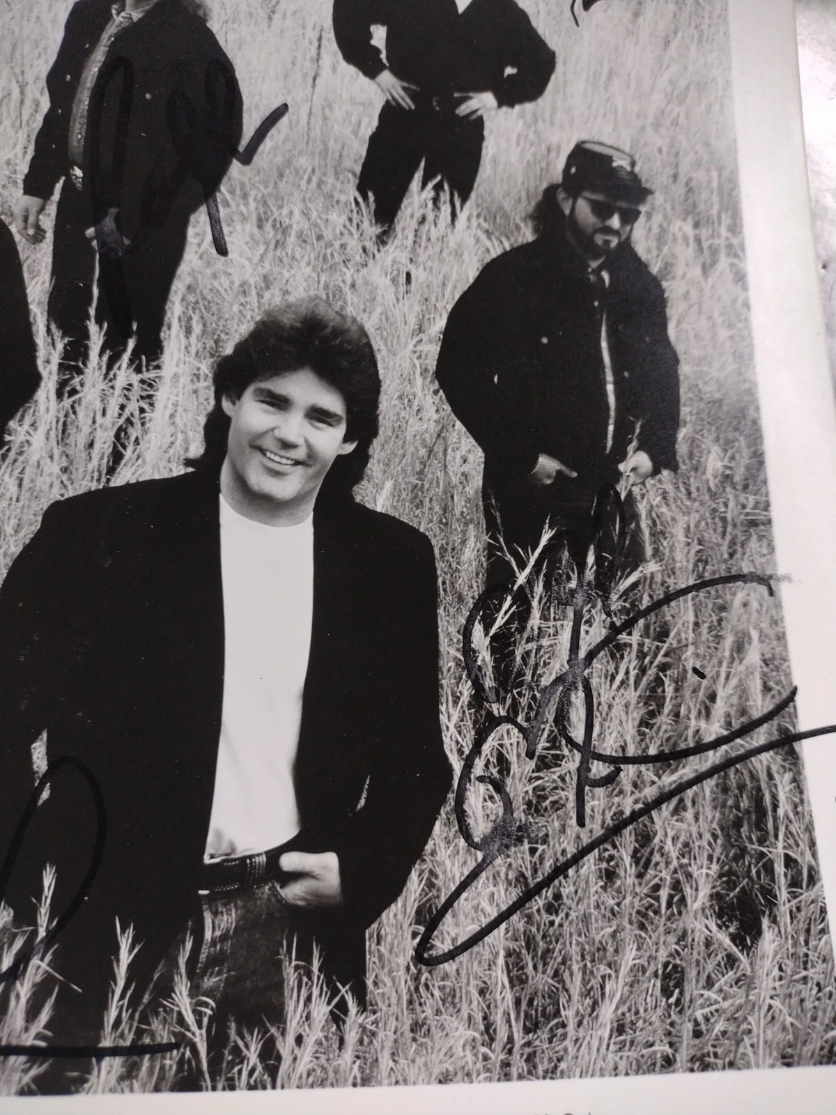SHENANDOAH Country Music Band 5 Members Hand Signed Photo 8X10 RCA Records, изображение 4