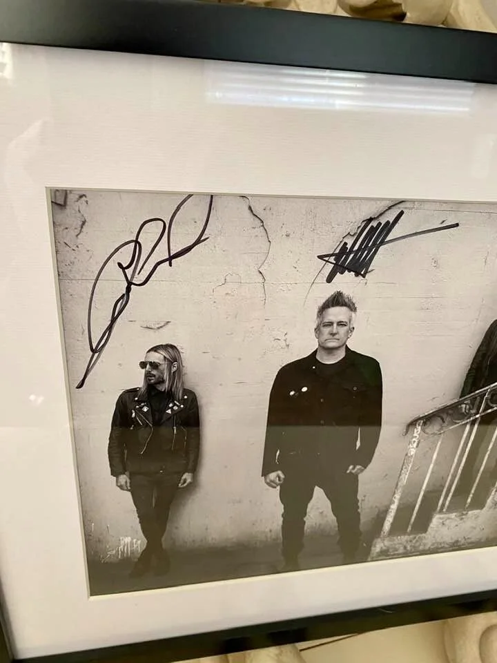 FILTER Band Signed Autographed Poster 17"x11" 2023 Sonic Temple Festival #19/150, изображение 2