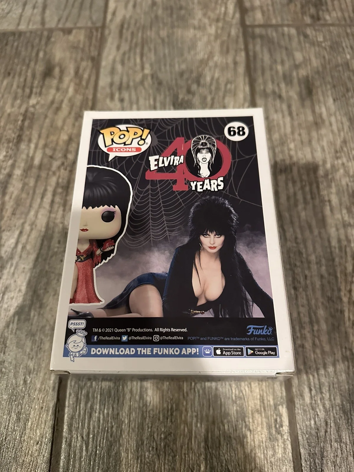 CASSANDRA PETERSON SIGNED ELVIRA FUNKO POP PSA/DNA COA AUTOGRAPHED, изображение 4