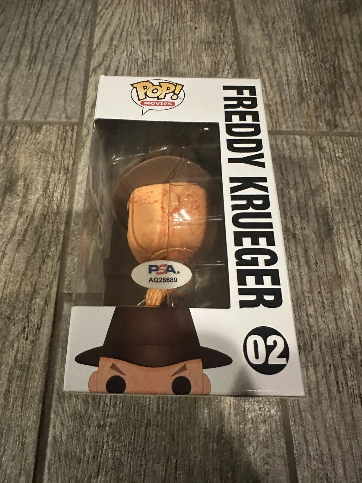 ROBERT ENGLUND SIGNED FREDDY KRUEGER FUNKO POP PSA/DNA COA AUTOGRAPHED HORROR, image 2