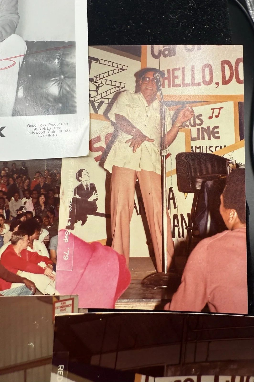 Redd Foxx — Redd Foxx Signed Autograph & Original Photo Lot 79 Camp Humphreys Korea Rare, image 3