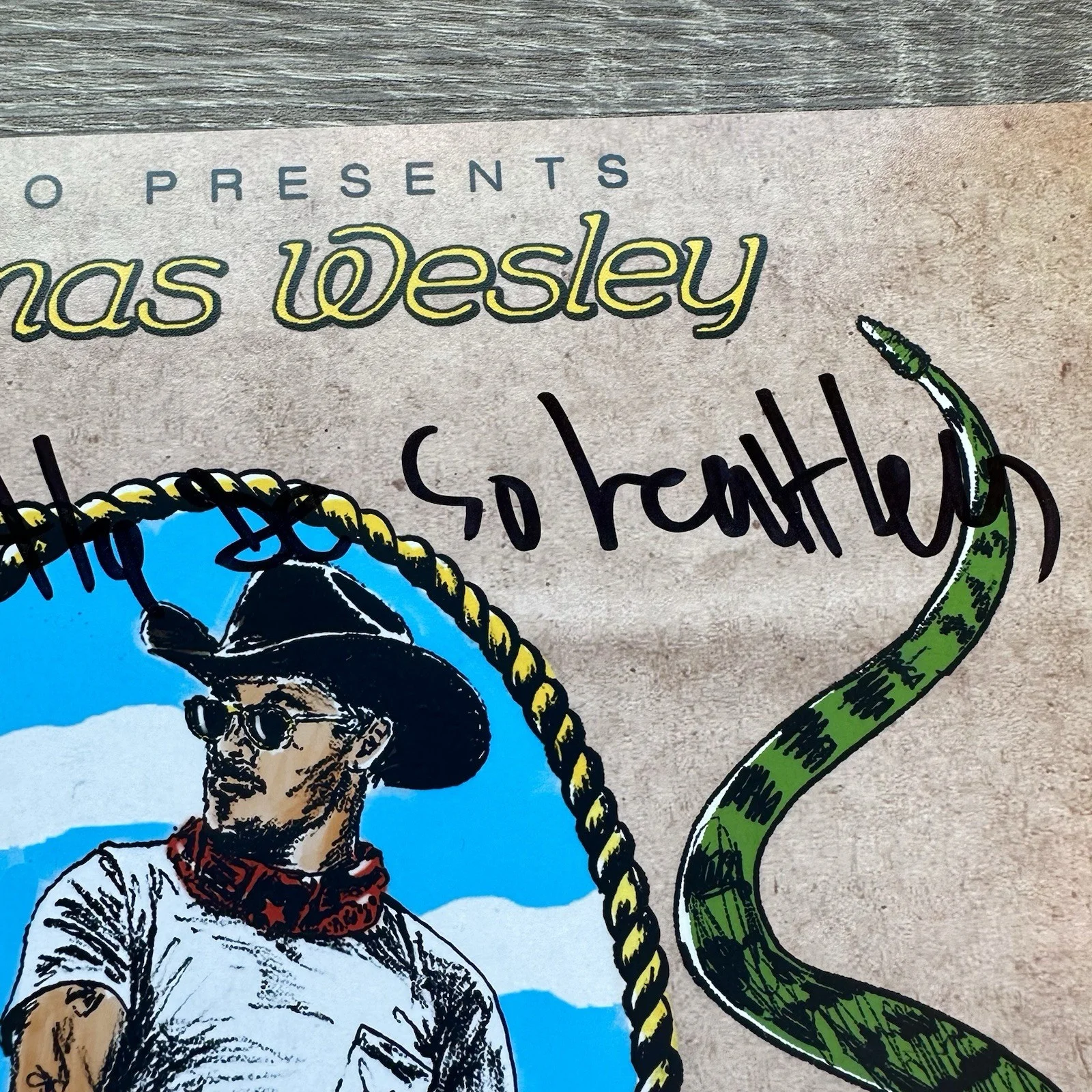 Diplo Autographed Snake Oil Album 12x12 Print Signed JSA Heartless Morgan Wallen, изображение 3