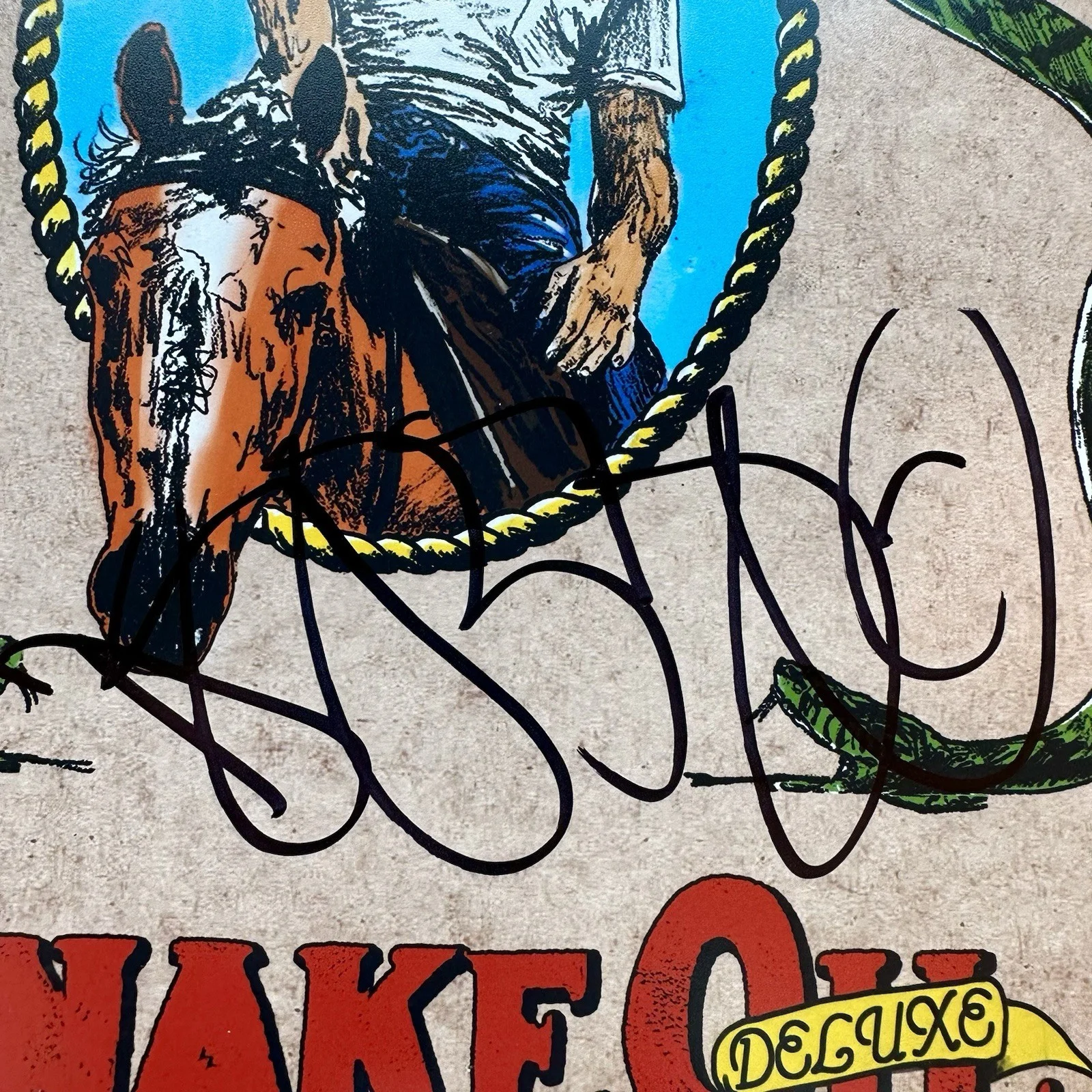 Diplo Autographed Snake Oil Album 12x12 Print Signed JSA Heartless Morgan Wallen, изображение 4