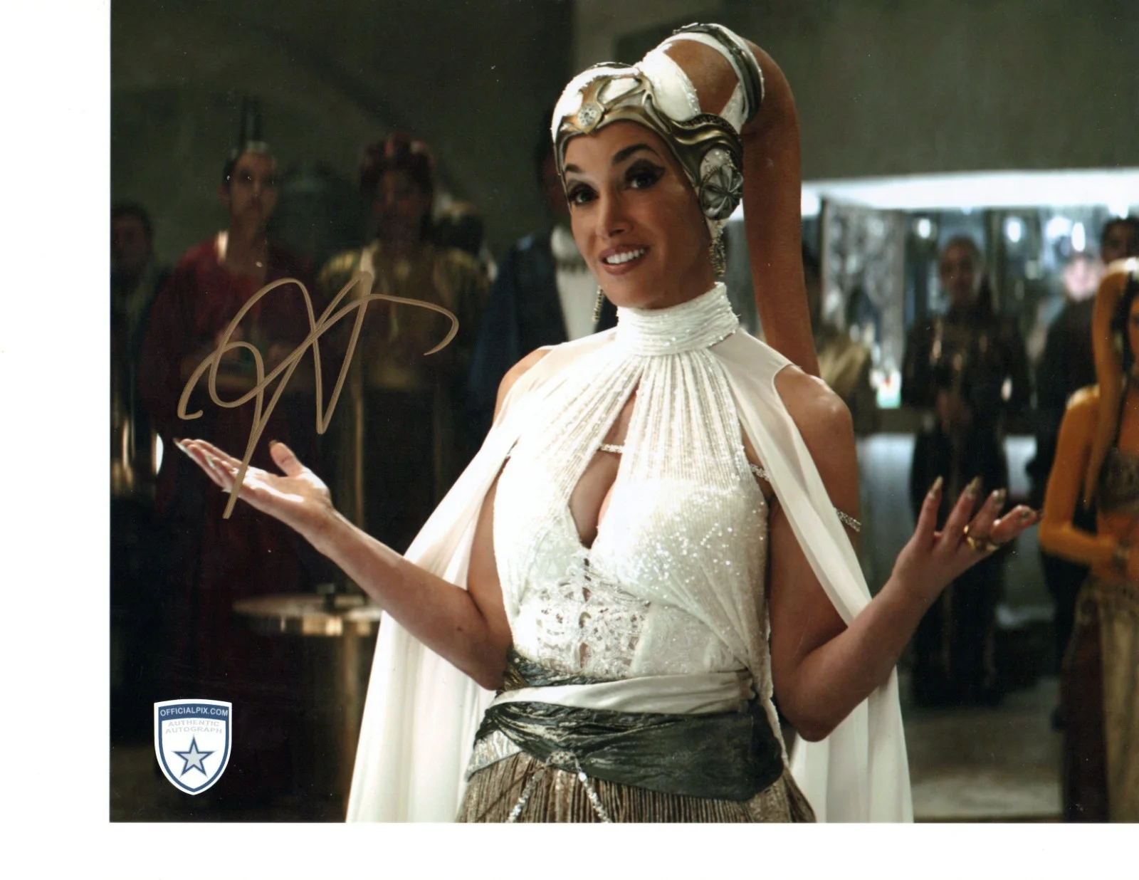Jennifer Beals — Star Wars Book of Boba Fett of Madam Garsa by Jennifer Beals 8"x10" Signed Photo