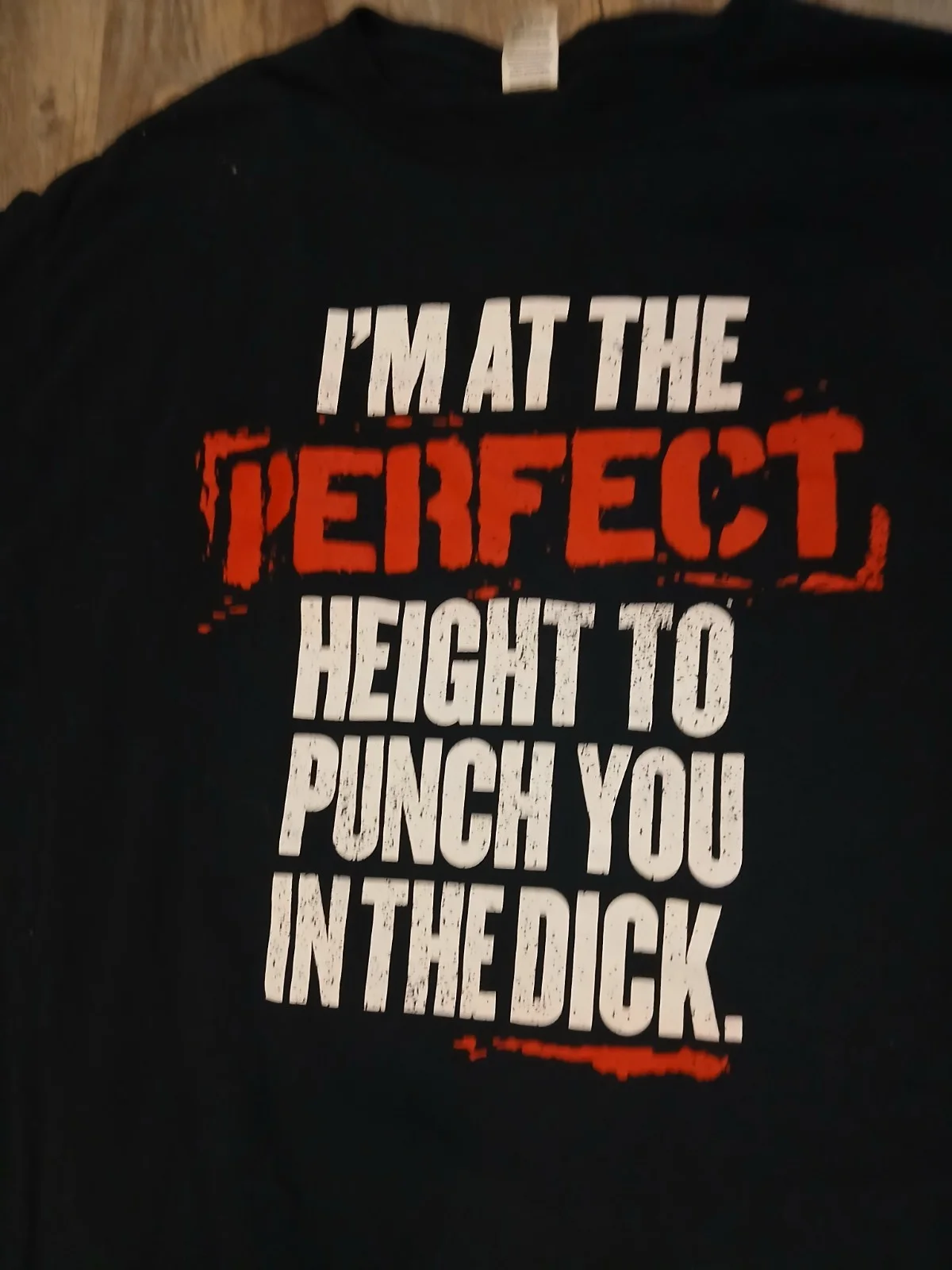 AUTOGRAPHED BRAD WILLIAMS I'M AT THE PERFECT HEIGHT TO PUNCH YOU In THE D LARGE, изображение 2