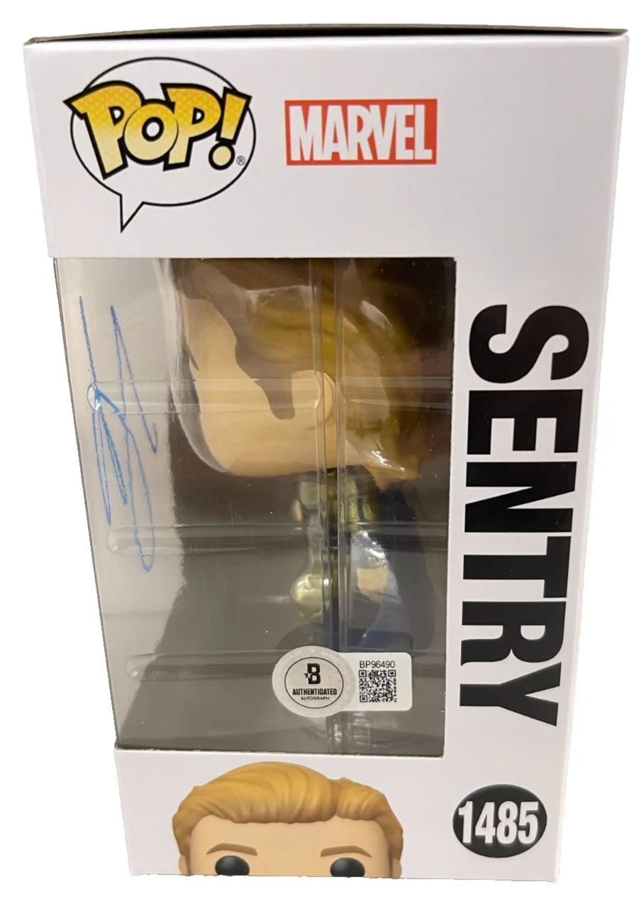 Lewis Pullman — Lewis Pullman Signed Sentry Funko Thunderbolts Marvel Autograph Beckett, image 2