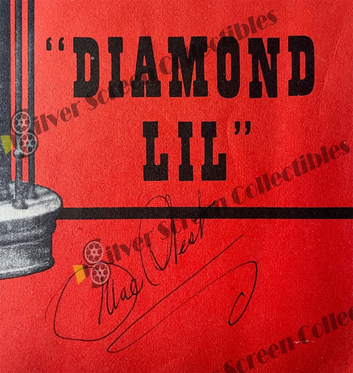 Mae West - Diamond Lil (1949) - Signed -, image 2