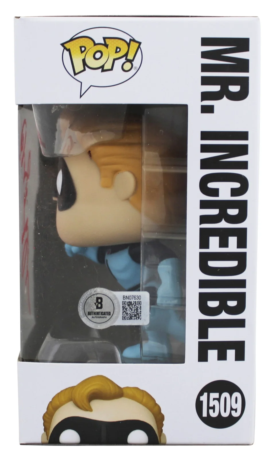 Craig T. Nelson — Craig T. Nelson Signed Mr. Incredible #1509 Funko Pop Vinyl Figure BAS #BN07630, image 3