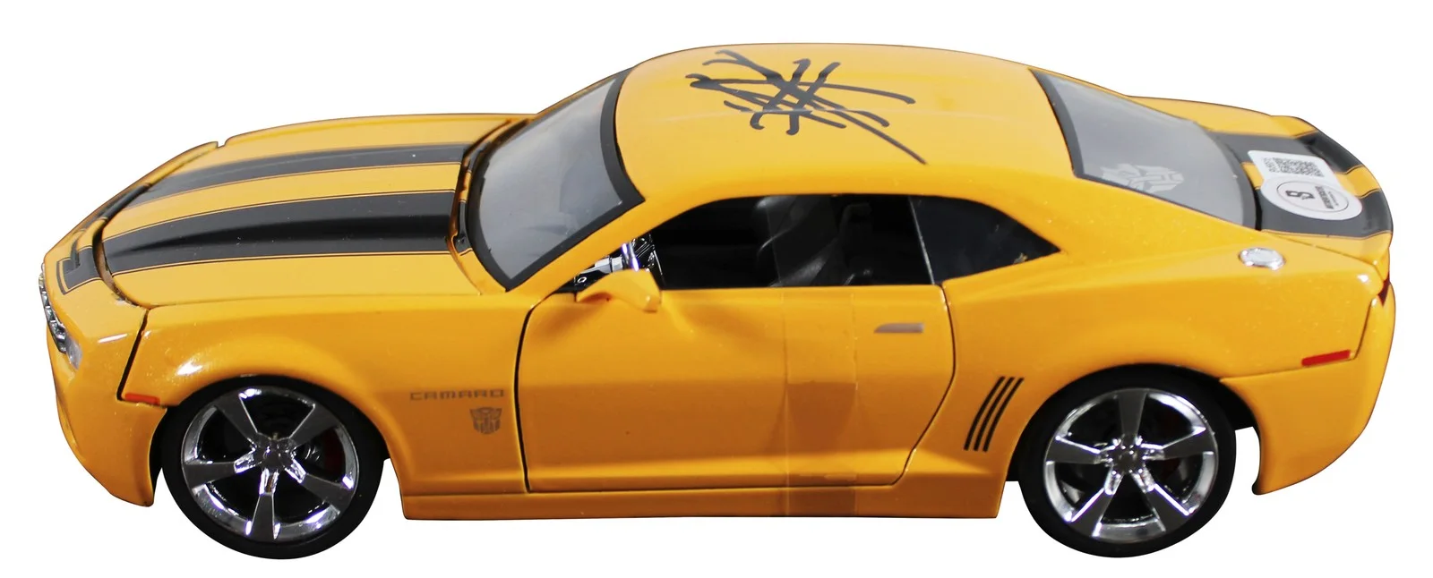 Shia LaBeouf — Shia LaBeouf Transformers Signed 2006 Chevrolet Camaro 1:24 Die Cast Car BAS, изображение 4