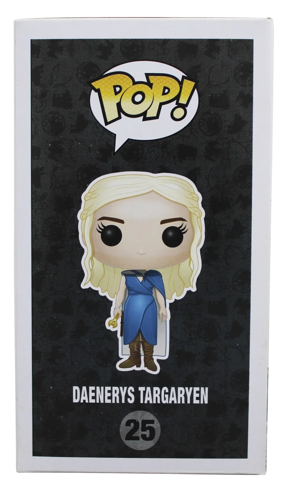 Emilia Clarke — Emilia Clarke Game of Thrones Signed Daenerys #25 Funko Pop Figure BAS #BS73921, image 5