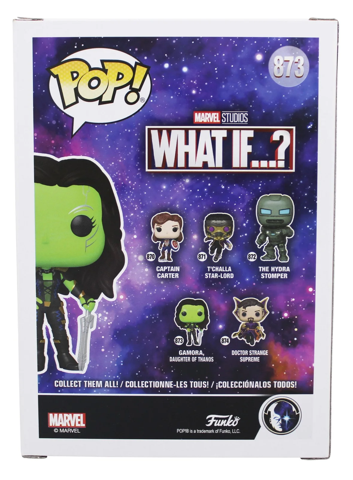 Zoe Saldana — Zoe Saldana GOTG Signed Gamora #873 Funko Pop Vinyl Figure BAS Wit #1W624139, изображение 4