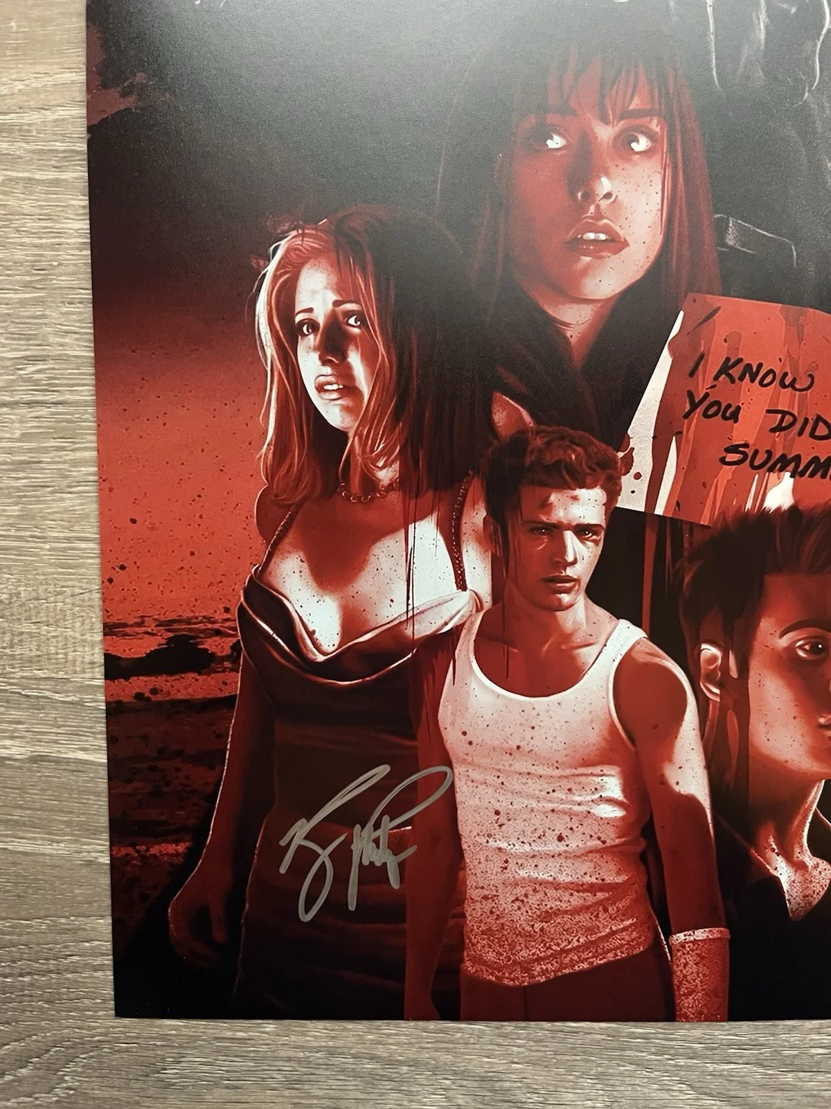 Ryan Phillippe Signed I Know What You Did Last Summer 11x14 Photo Beckett COA, изображение 4