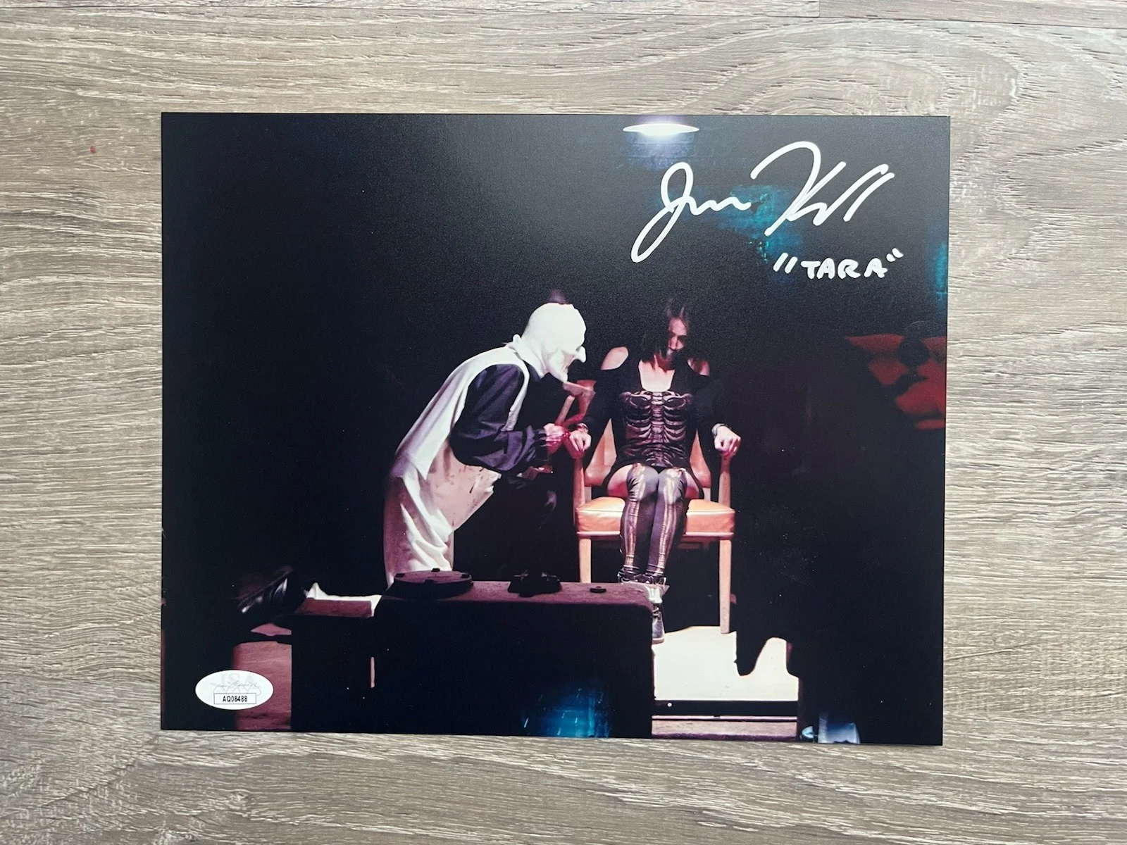 Jenna Kanell — Jenna Kanell Signed Terrifier 8x10 Photo JSA COA Tara Heyes Art The Clown, изображение 2