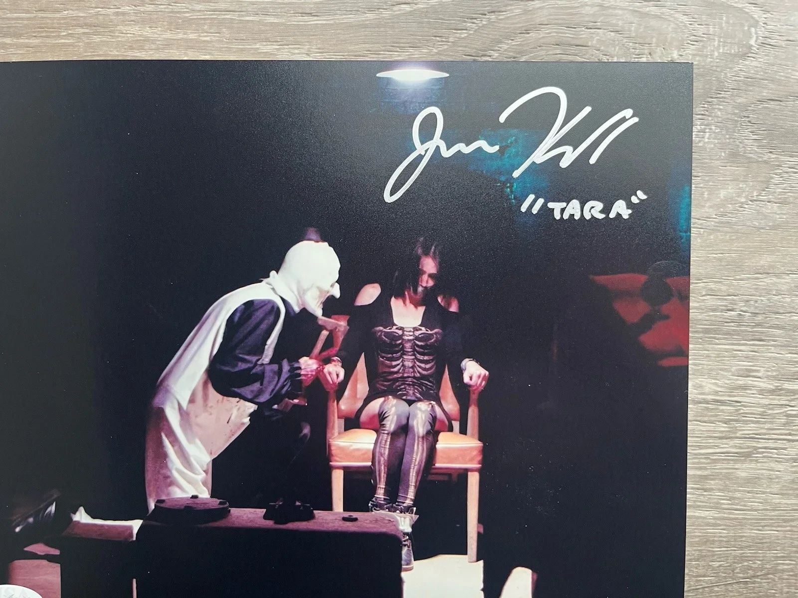 Jenna Kanell — Jenna Kanell Signed Terrifier 8x10 Photo JSA COA Tara Heyes Art The Clown, изображение 3