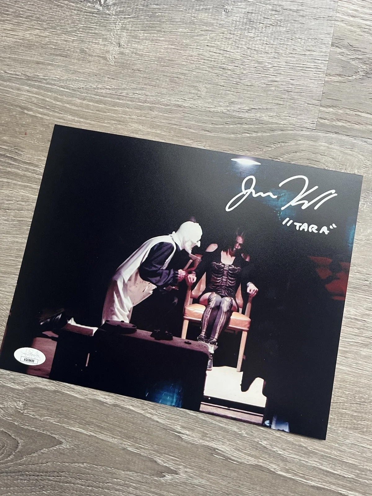 Jenna Kanell — Jenna Kanell Signed Terrifier 8x10 Photo JSA COA Tara Heyes Art The Clown, изображение 5