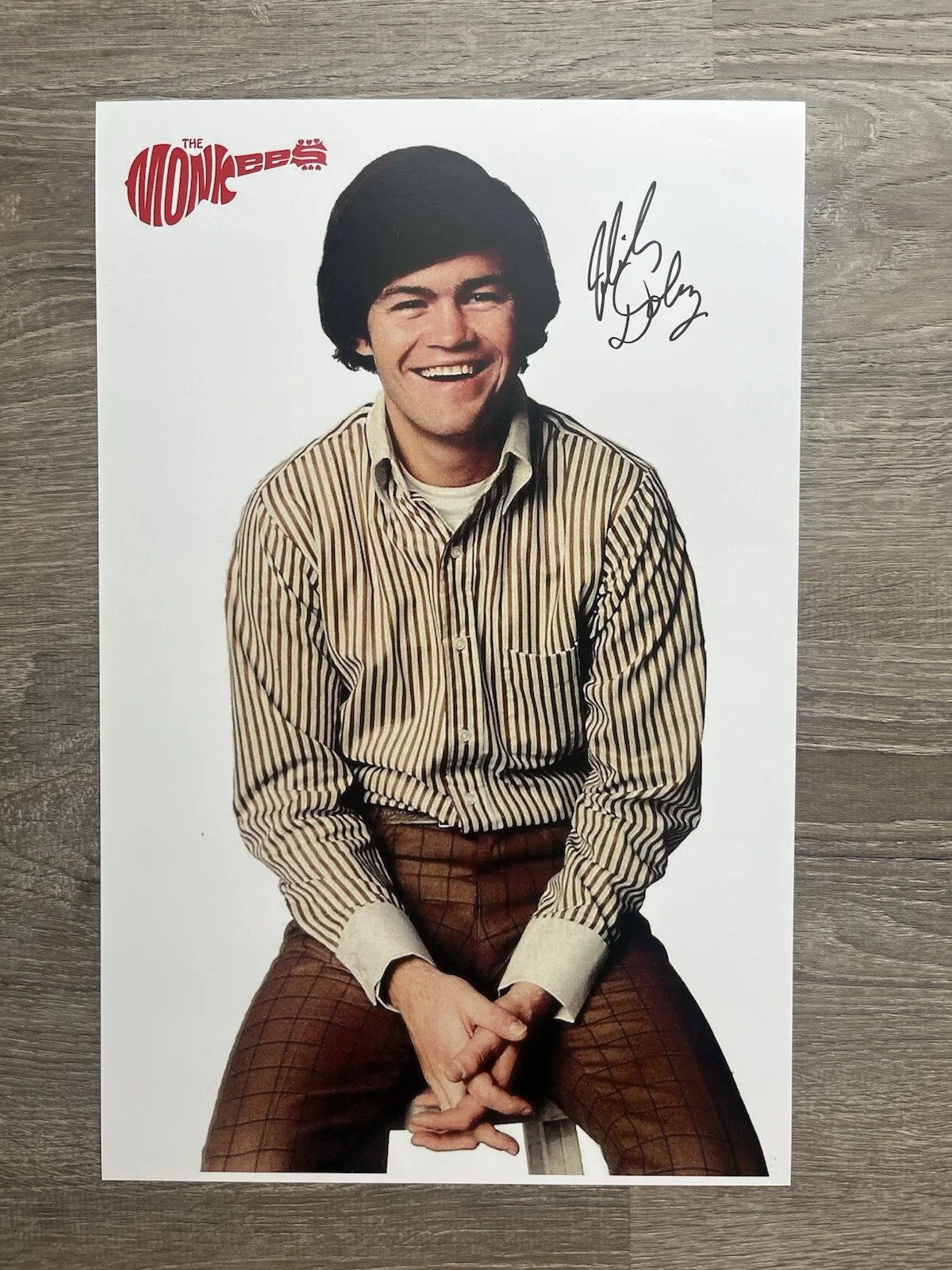 Micky Dolenz Signed The Monkees 11x17 Photo Steel City Con COA, изображение 2