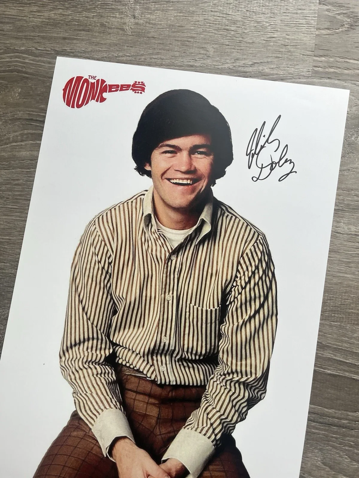Micky Dolenz Signed The Monkees 11x17 Photo Steel City Con COA, изображение 5