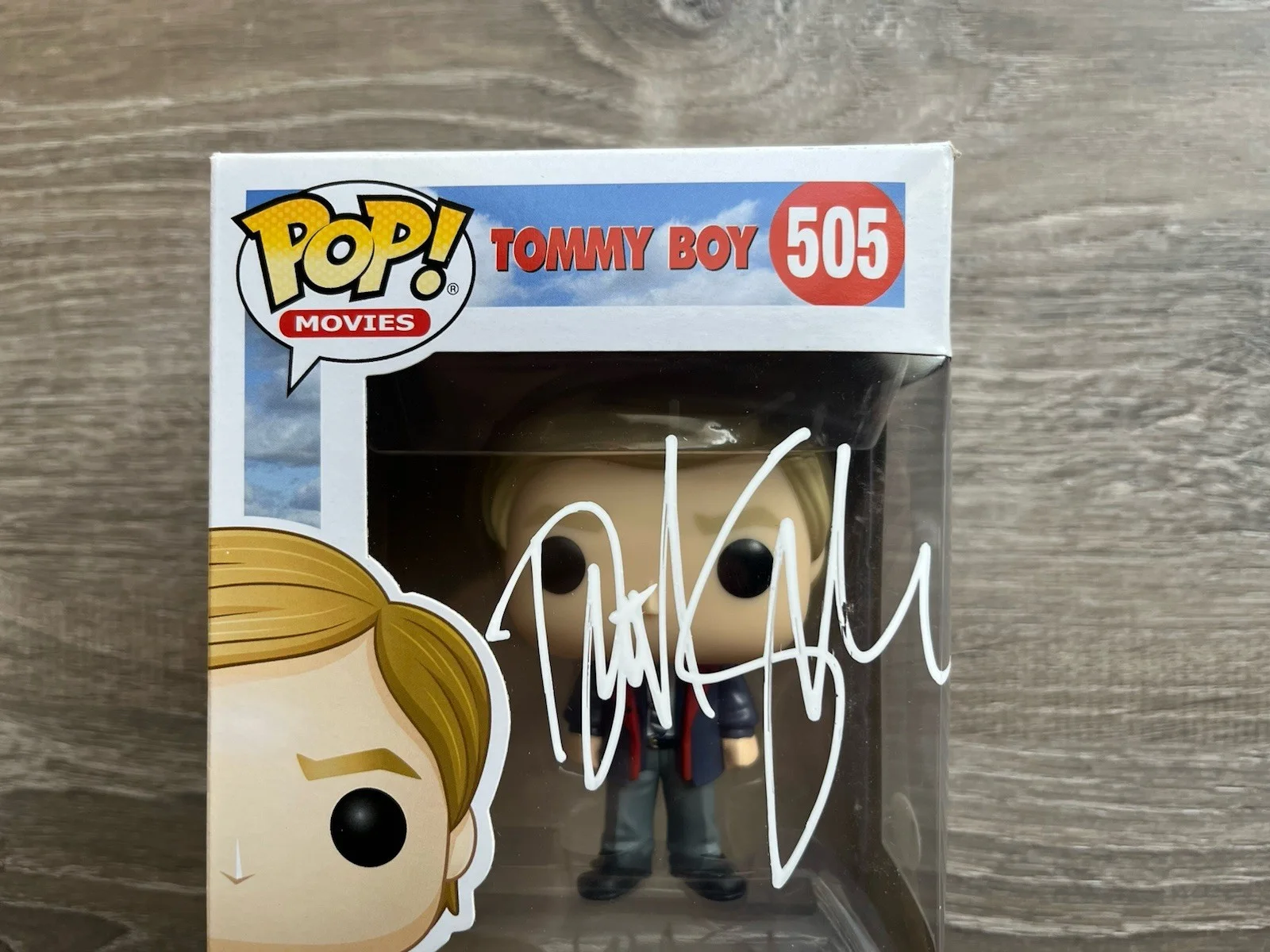 David Spade — David Spade Signed Tommy Boy Funko Pop Beckett COA Richard #505 SNL, изображение 3