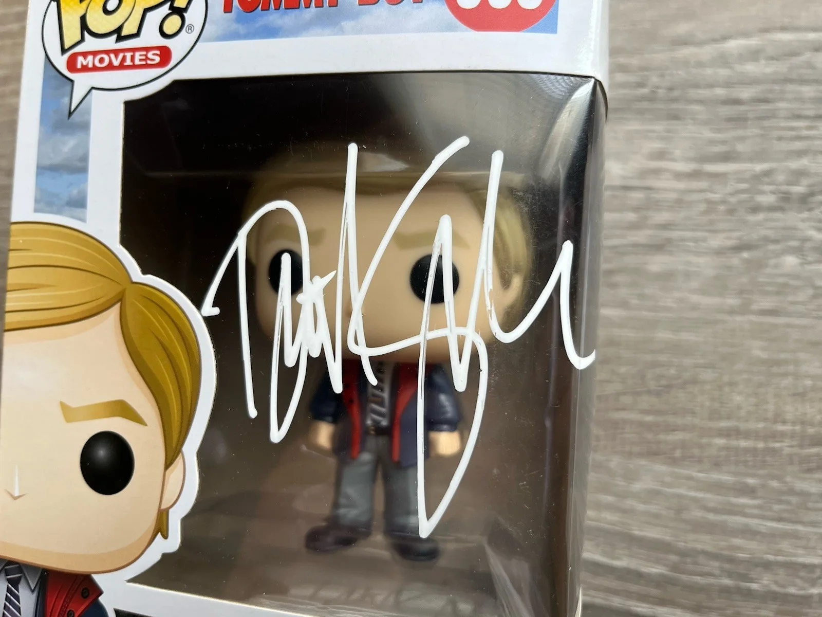 David Spade — David Spade Signed Tommy Boy Funko Pop Beckett COA Richard #505 SNL, изображение 4