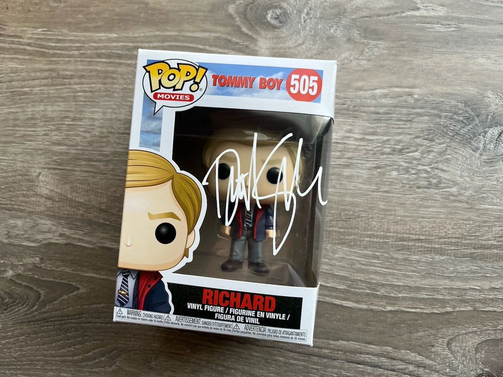 David Spade — David Spade Signed Tommy Boy Funko Pop Beckett COA Richard #505 SNL, изображение 5