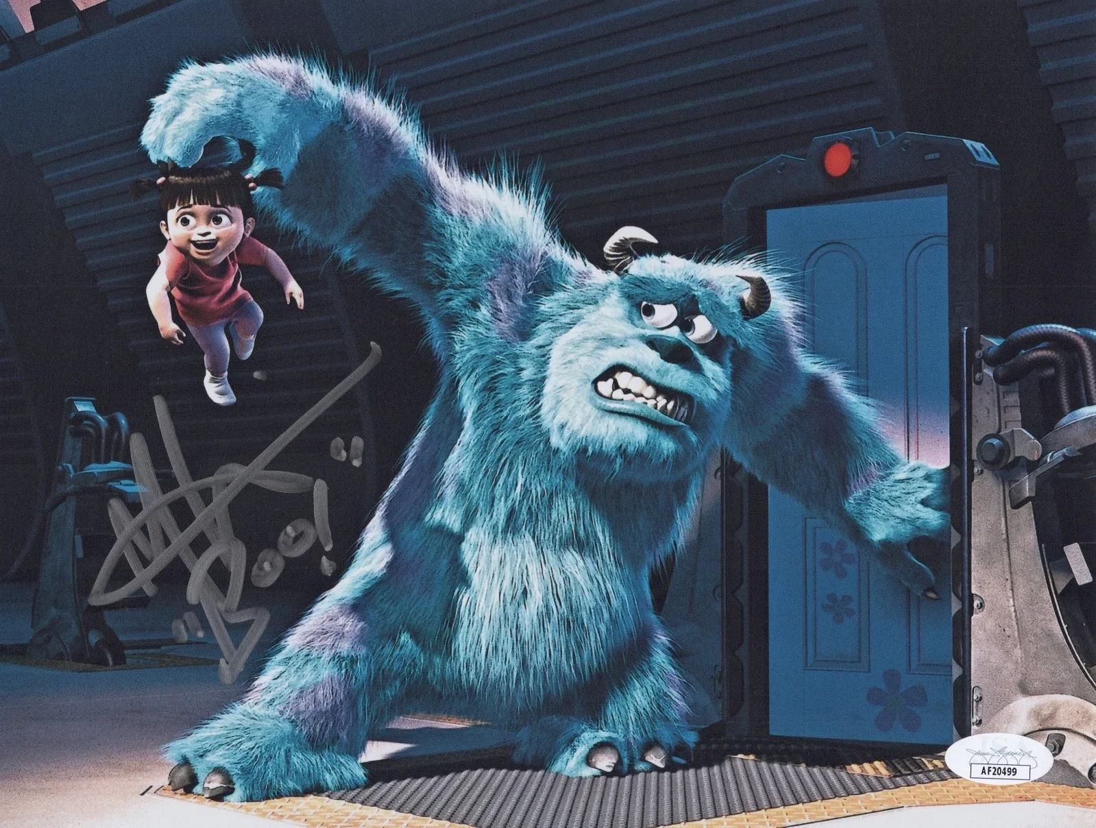 MARY GIBBS — MARY GIBBS Authentic Hand-Signed "MONSTERS INC~ BOO" 8x10 Photo (JSA COA)