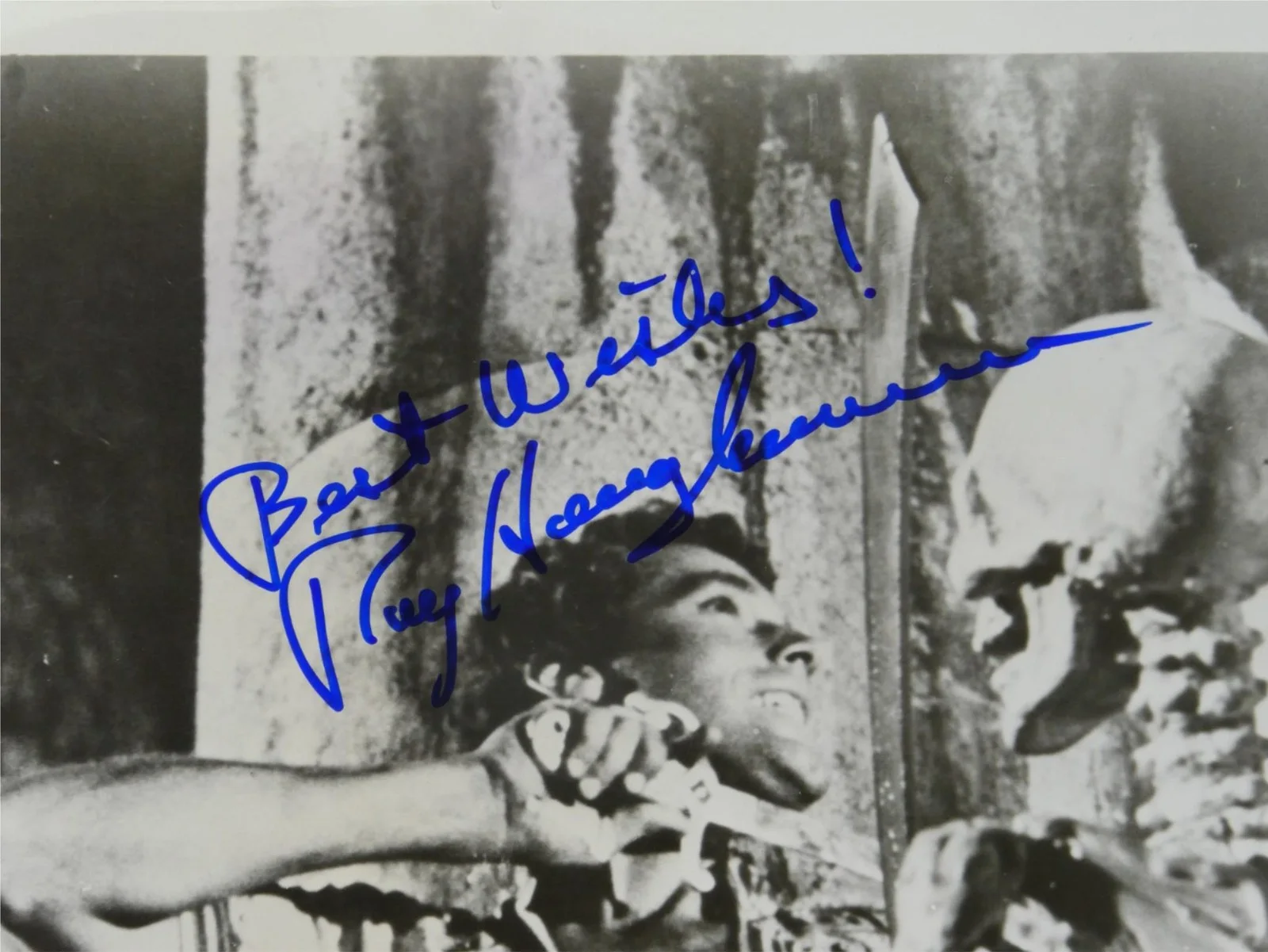 Ray Harryhausen — Ray Harryhausen Signed 8x10 Photo Autographed Jason and the Argonauts JSA COA, image 3