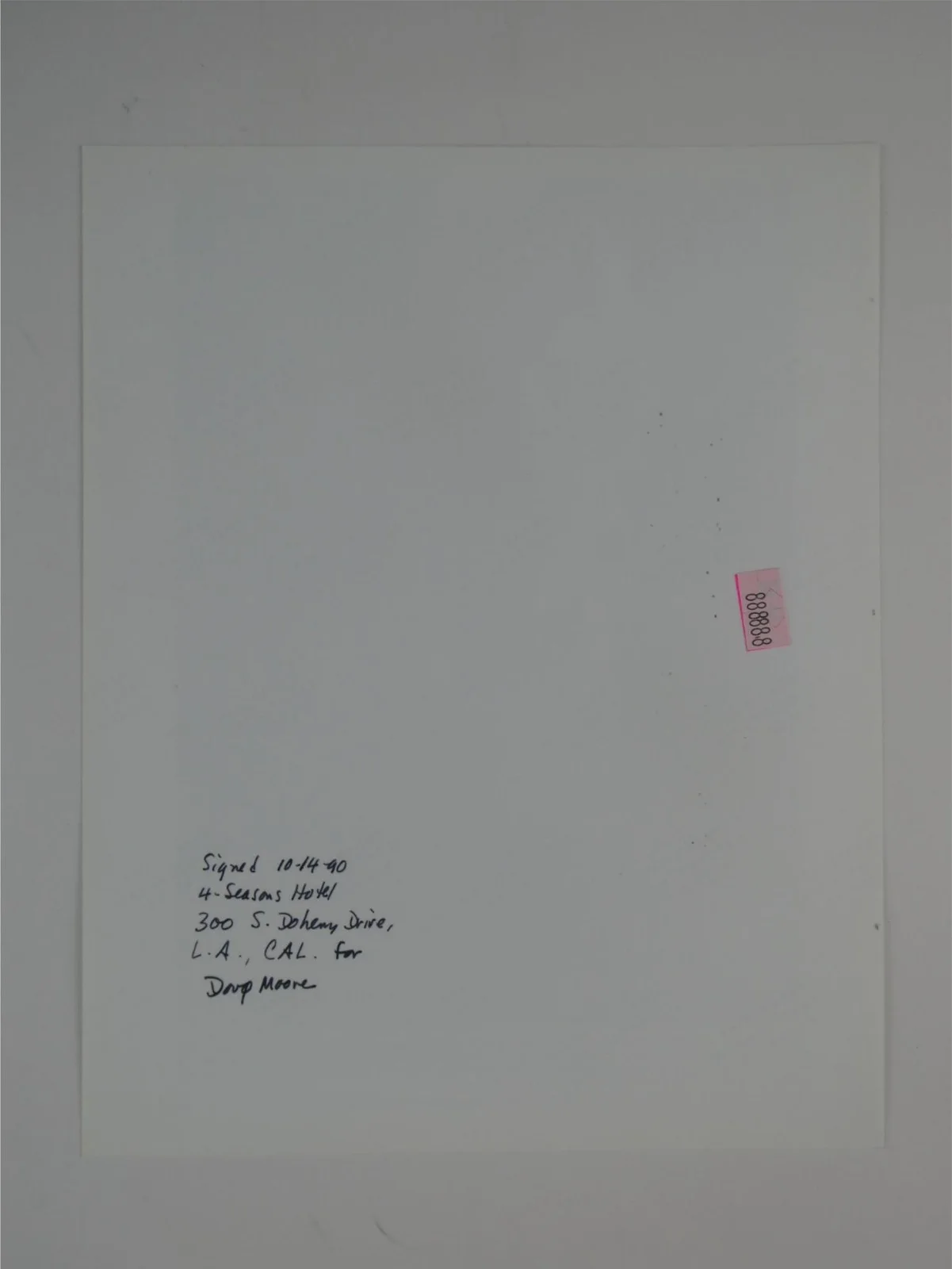Tim Robbins — Tim Robbins Signed B&W 8x10 Promo Photo Jacob's Ladder Autographed JSA COA, image 4