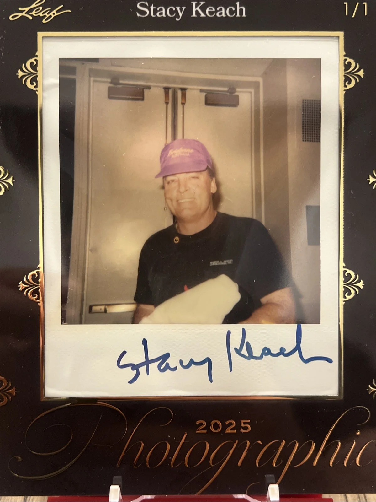 2025 Leaf Photographic Stacy Keach Autograph 1/1, image 3