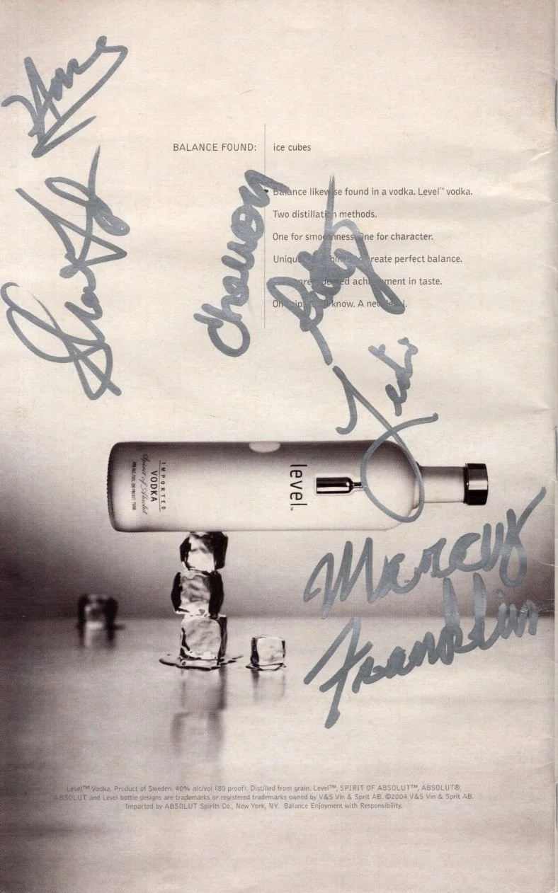 Cast — Caroline, or Change Signed Autographed Cast Playbill, image 2