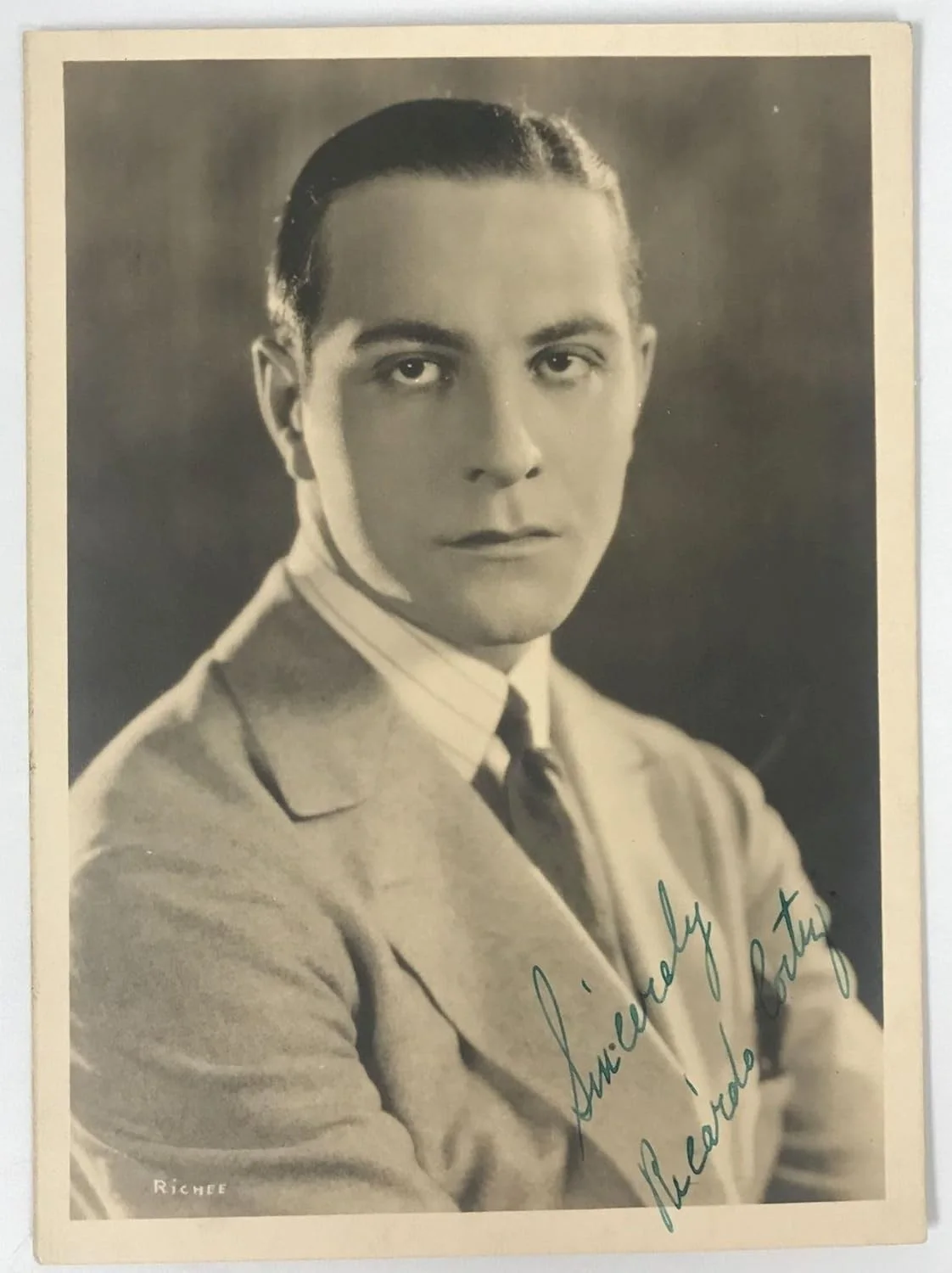 Ricardo Cortez — Ricardo Cortez (d. 1977) Signed Autographed Vintage 5x7 Photo