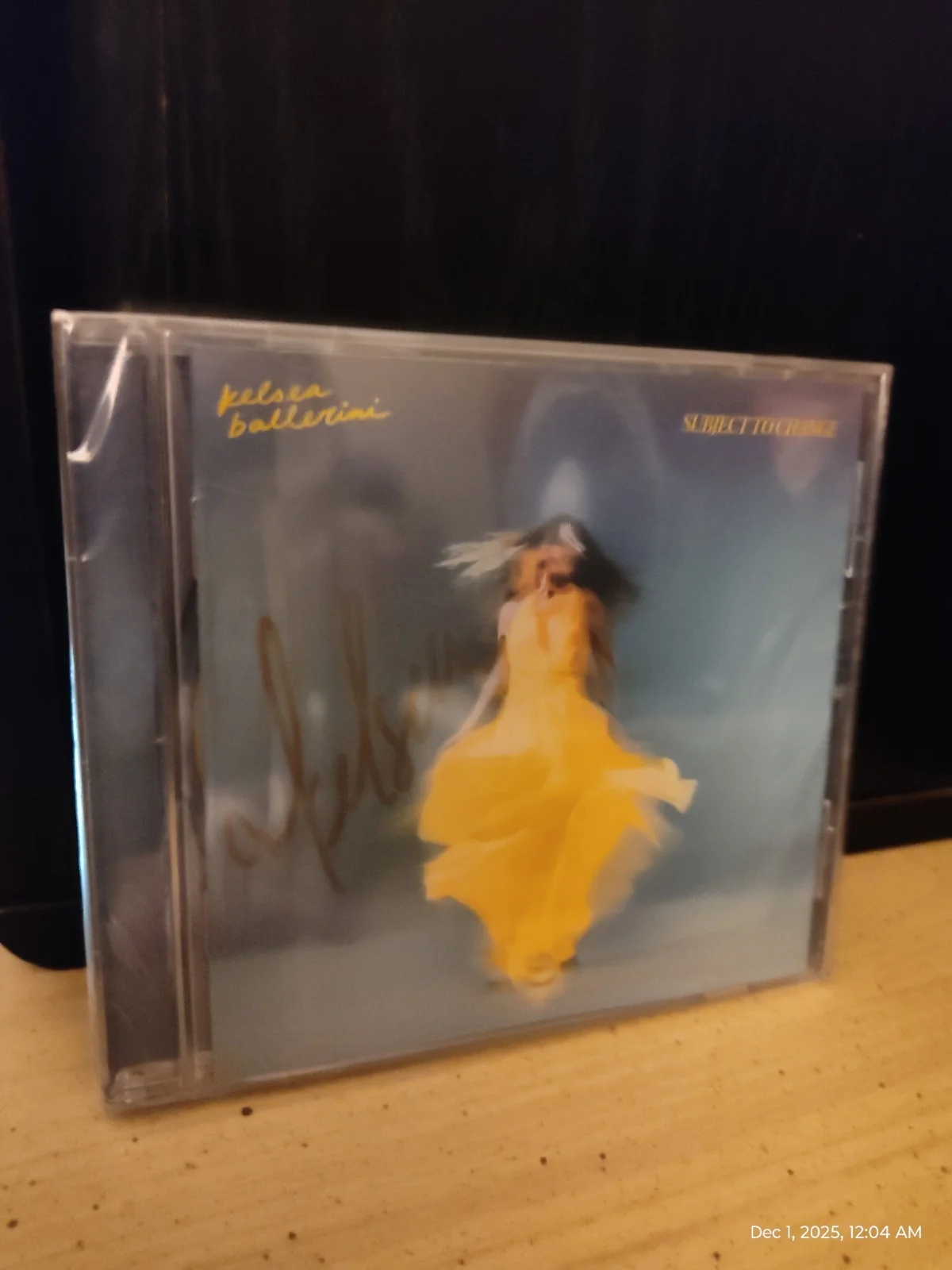 Kelsea Ballerini Subject to Change, Signed CD, image 3