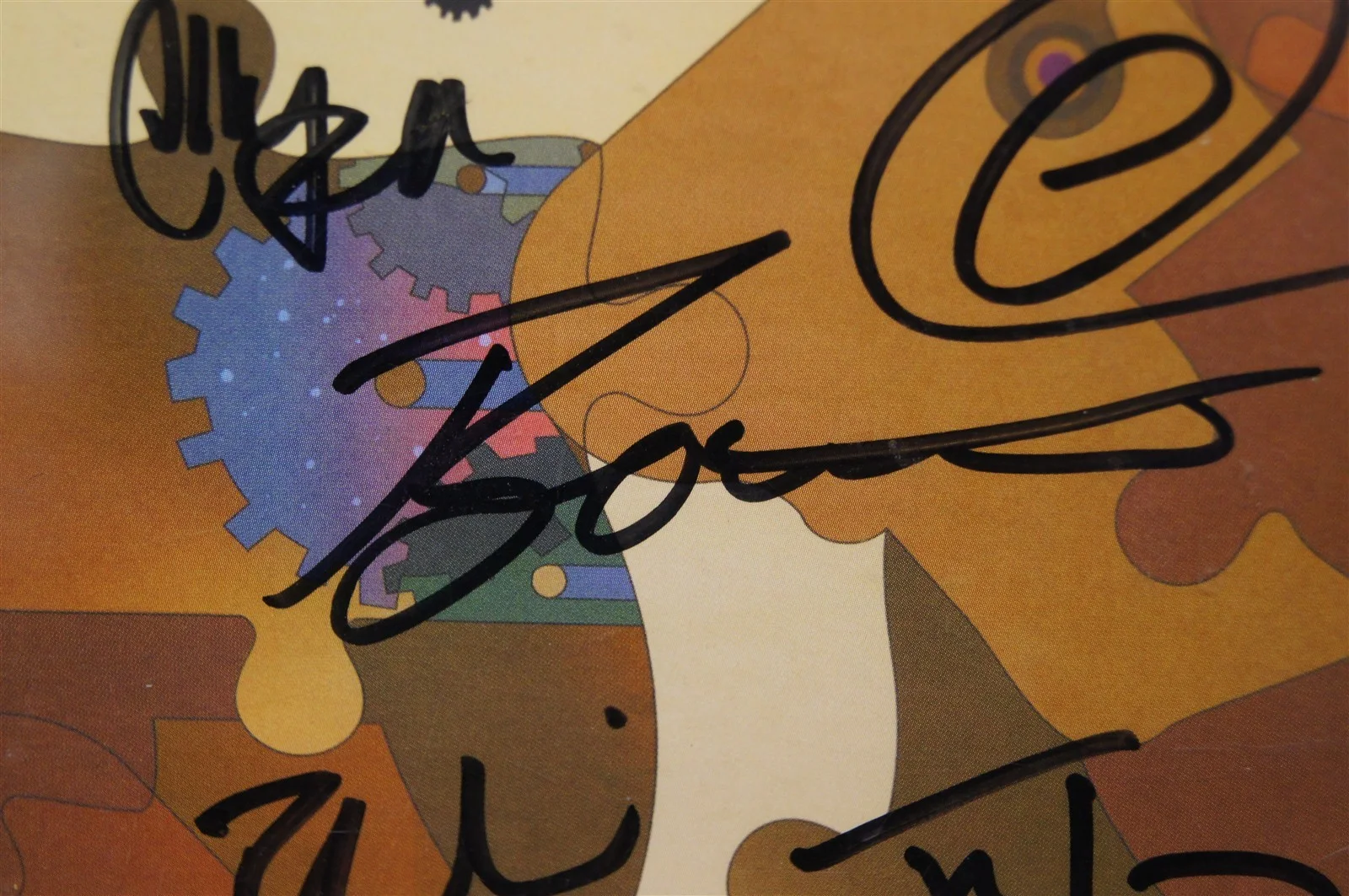 Ian Ball, Paul Blackburn, Tom Gray, Ben Ottewell, Olly Peacock — GOMEZ How We Operate BAND SIGNED CD PSA/DNA LOA English Indie Rock Band, image 2