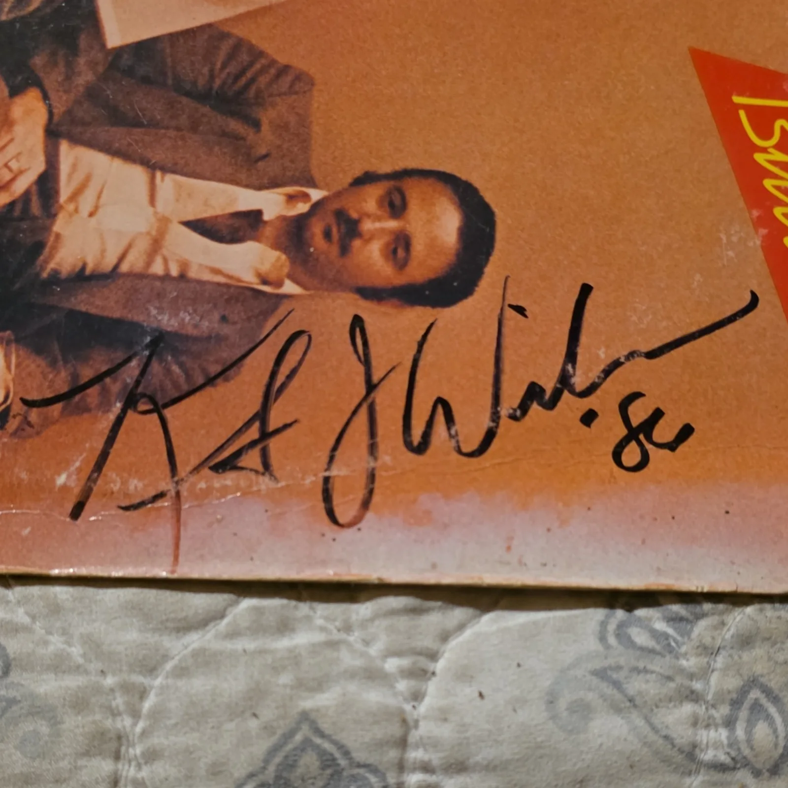 The Fabulous Thunderbirds Butt Rockin' Vinyl LP Chrysalis CHR 1319 Signed, изображение 4