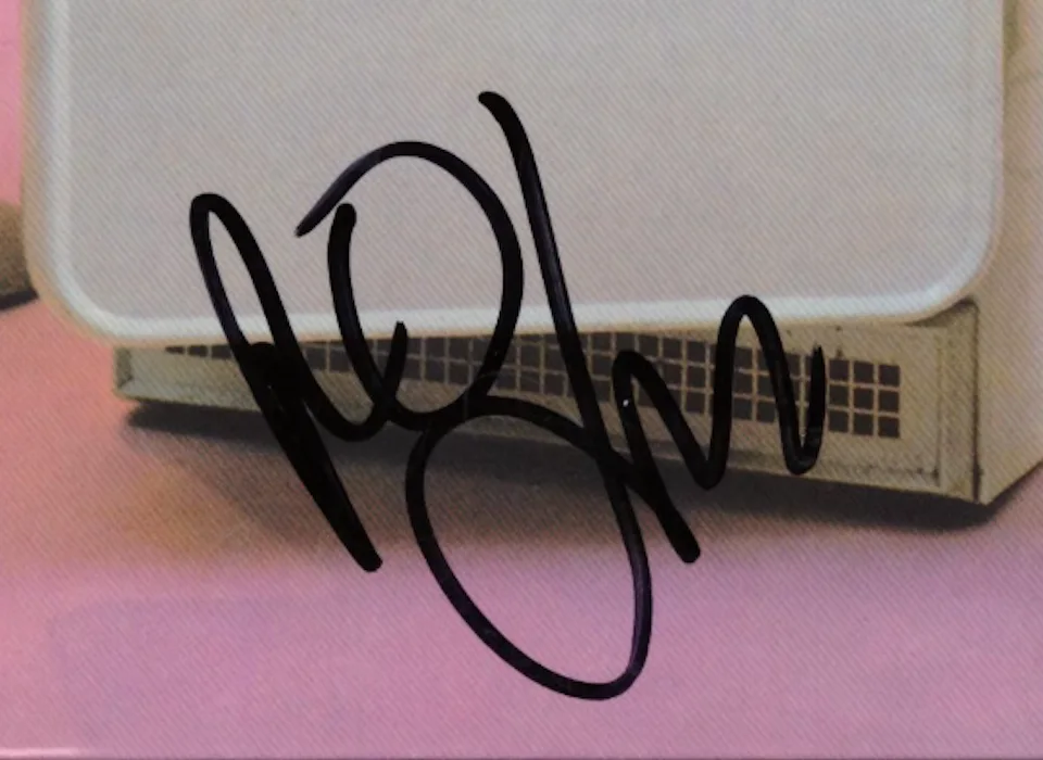 Robert Smith The Cure Autographed Signed Three Imaginary Boys Album COA 30170, изображение 2
