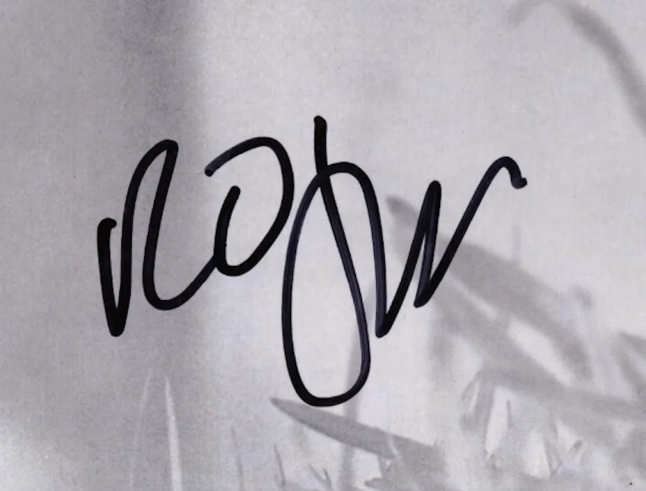 Robert Smith The Cure Autographed Signed Faith Record Album AMCo COA 30168, image 2