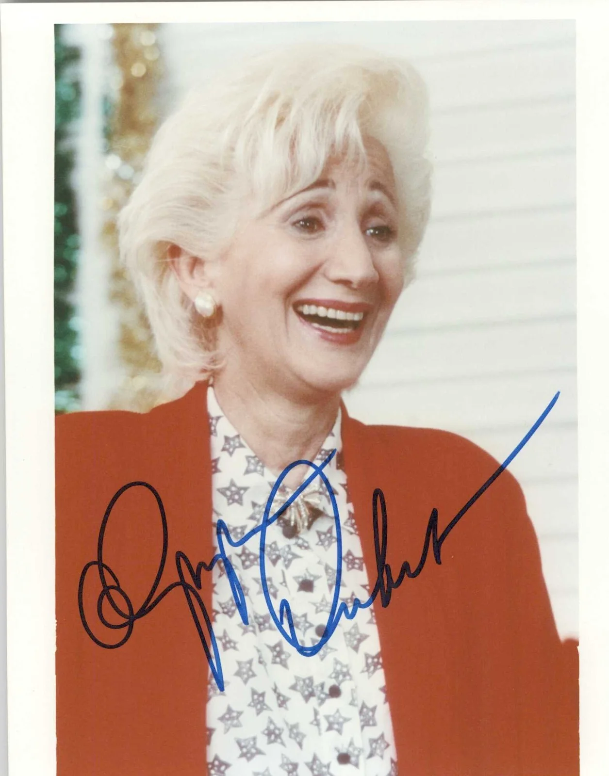 Olympia Dukakis — Olympia Dukakis (d. 2021) Signed Autographed Glossy 8x10 Photo