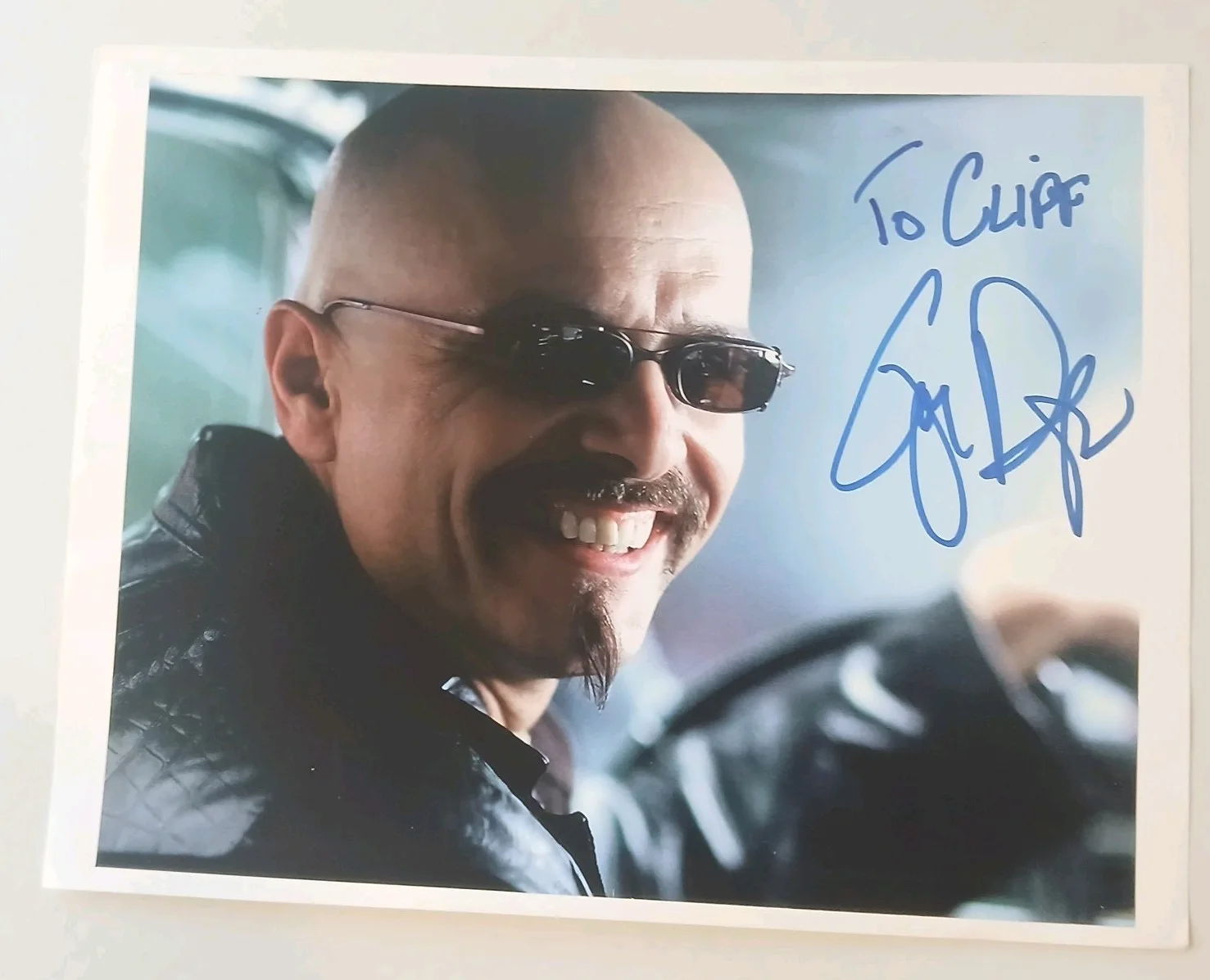 Joe Pantoliano — Joe Pantoliano HAND SIGNED 8.5x11 Picture THE MATRIX 'To Cliff' The Sopranos