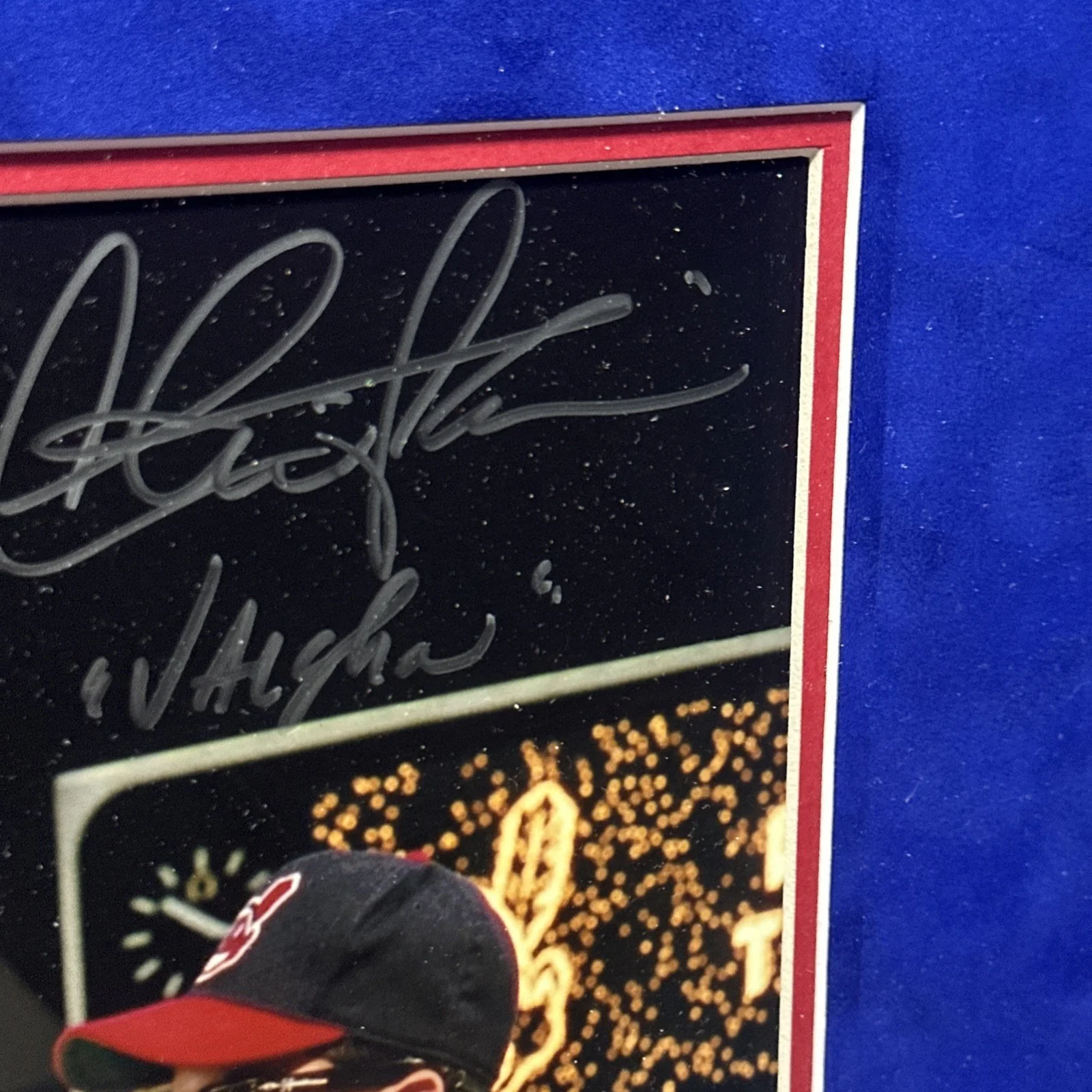 Charlie Sheen Bernsen — Charlie Sheen & Corbin Bernsen Major League Autographed Framed 11x14 Photo ASI, изображение 3